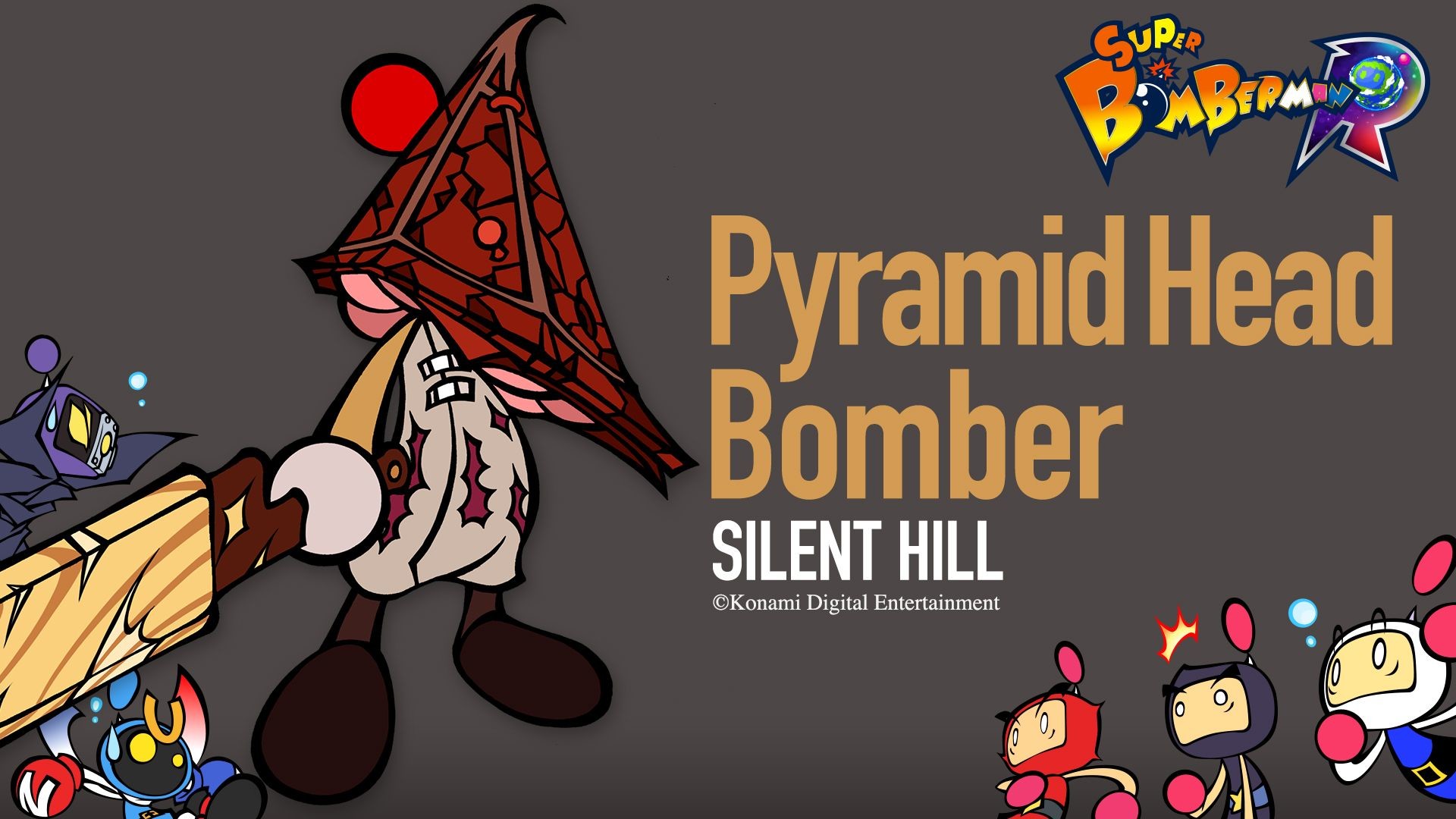 1920x1080 Super Bomberman R gets Silent Hill crossover