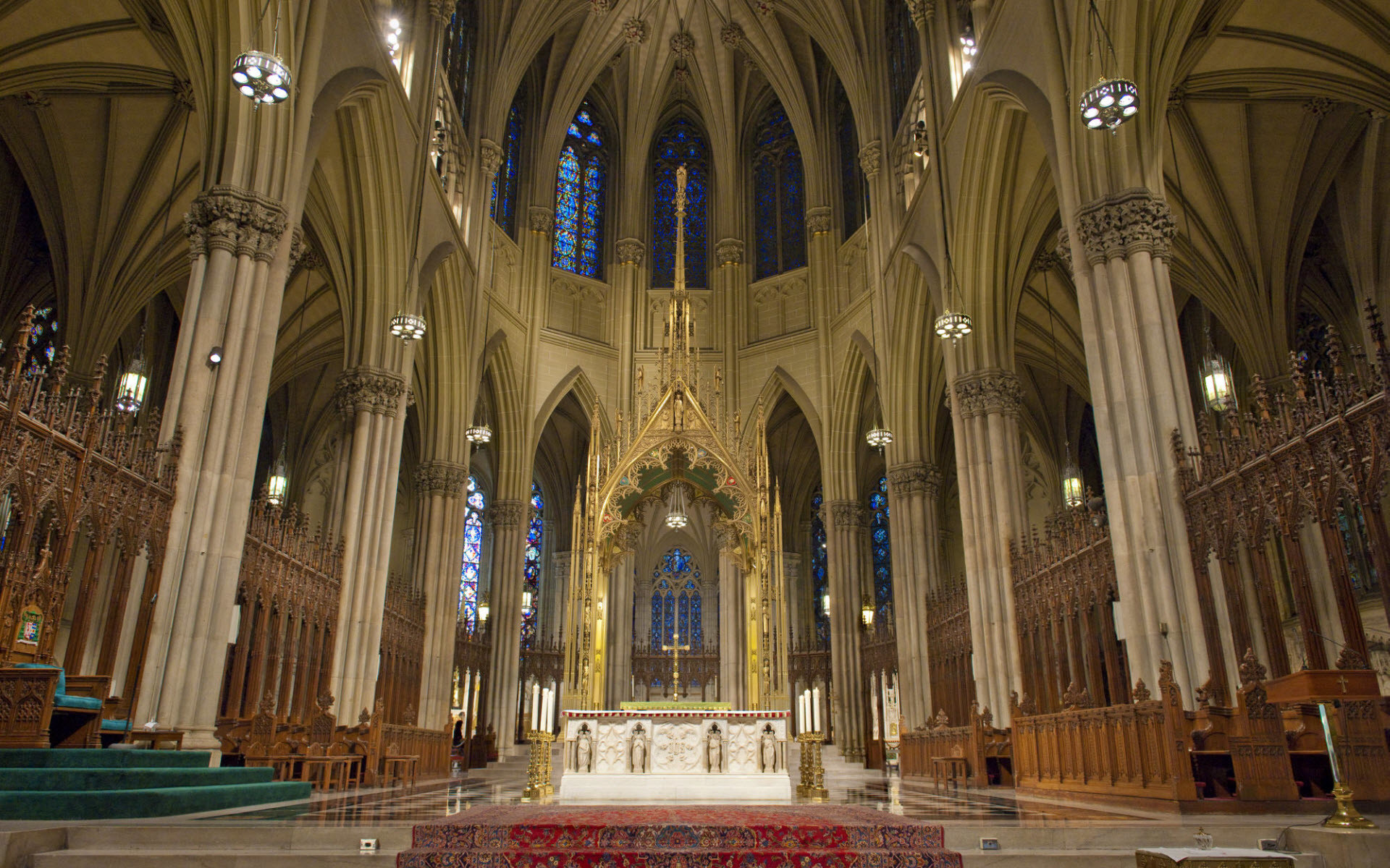 1920x1200 New York St Patrick Cathedral