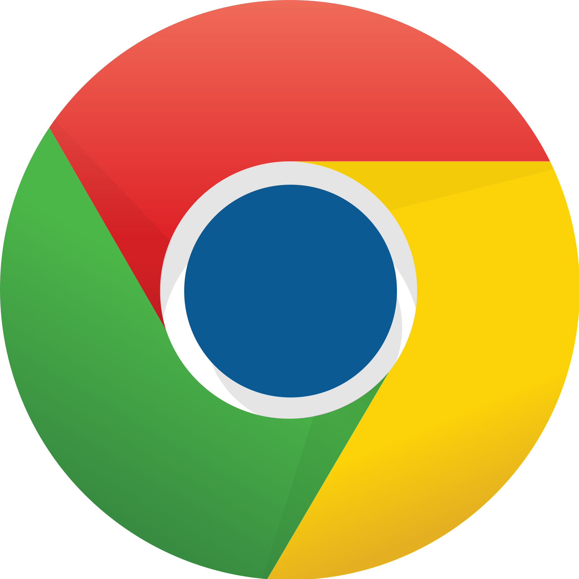 2000x2000 Blue Google Chrome Icon image #3130