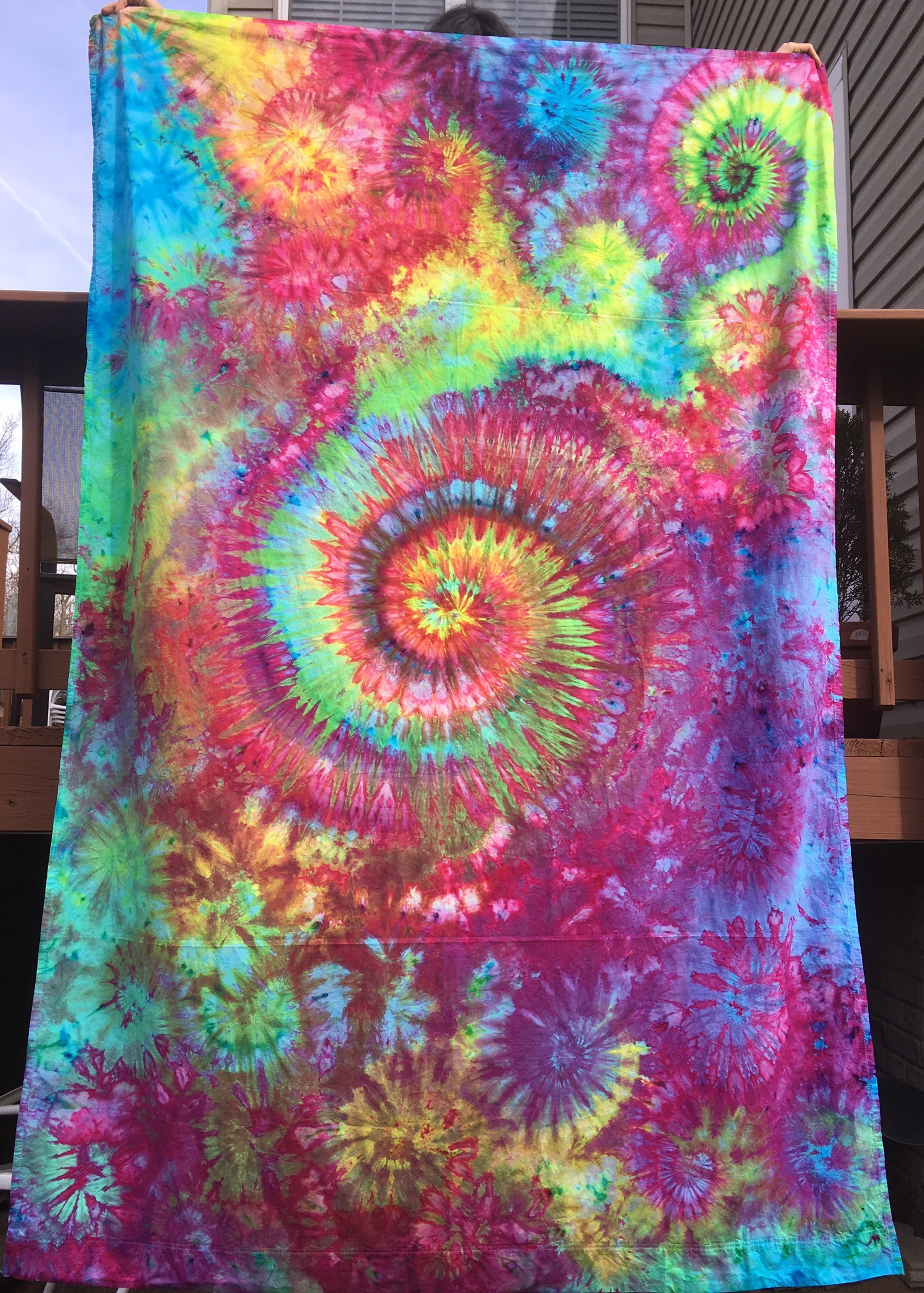 1575x2204 Tie Dye Tapestry Psychedelic Trippy Hippie Hippy Boho Music Festival Beach  Blanket Bedding Flat Sheet Wall
