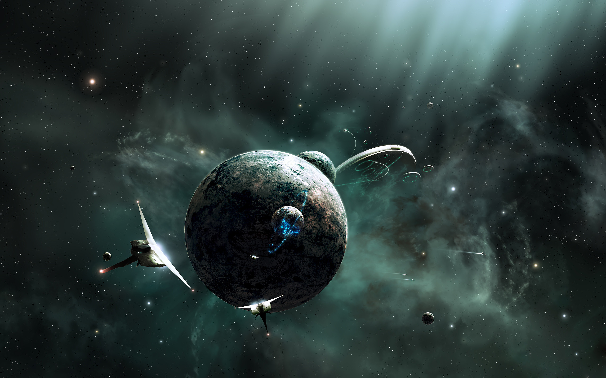 2560x1600 Spaceships in Space HD Wide Wallpaper for Widescreen (45 Wallpapers) – HD  Wallpapers