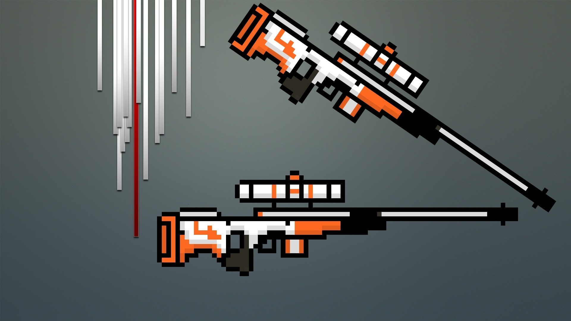 1920x1080 General  snipers 8-bit Counter-Strike: Global Offensive Asiimov