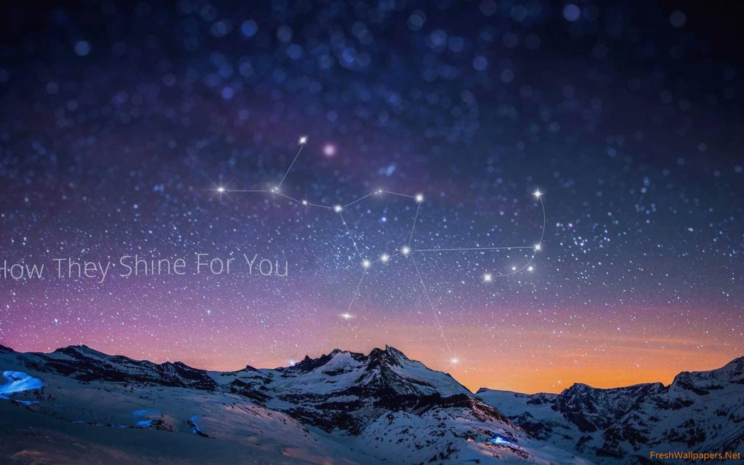 2560x1600 starry-night Wallpaper: 