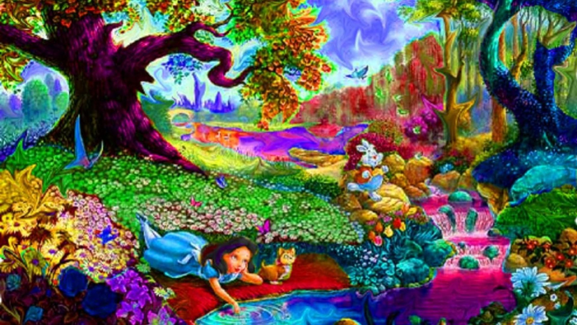1920x1080 Desktop Wallpaper Alice In Wonderland The Best Hd
