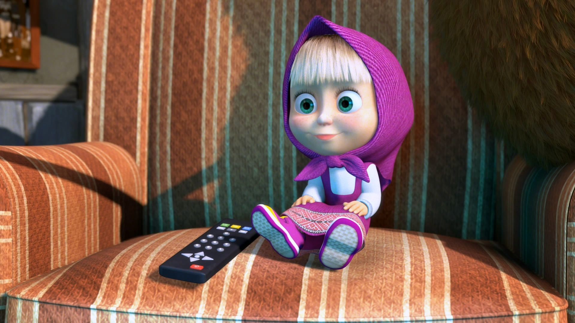 1920x1080 Picture Masha and the Bear Cartoons