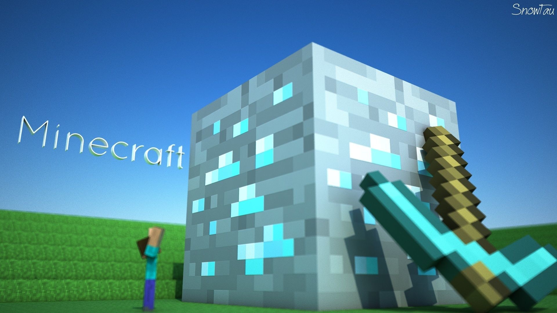 1920x1080 SnowTau's Minecraft Backgrounds! - Fan Art - Show Your Creation - Minecraft  Forum - Minecraft Forum