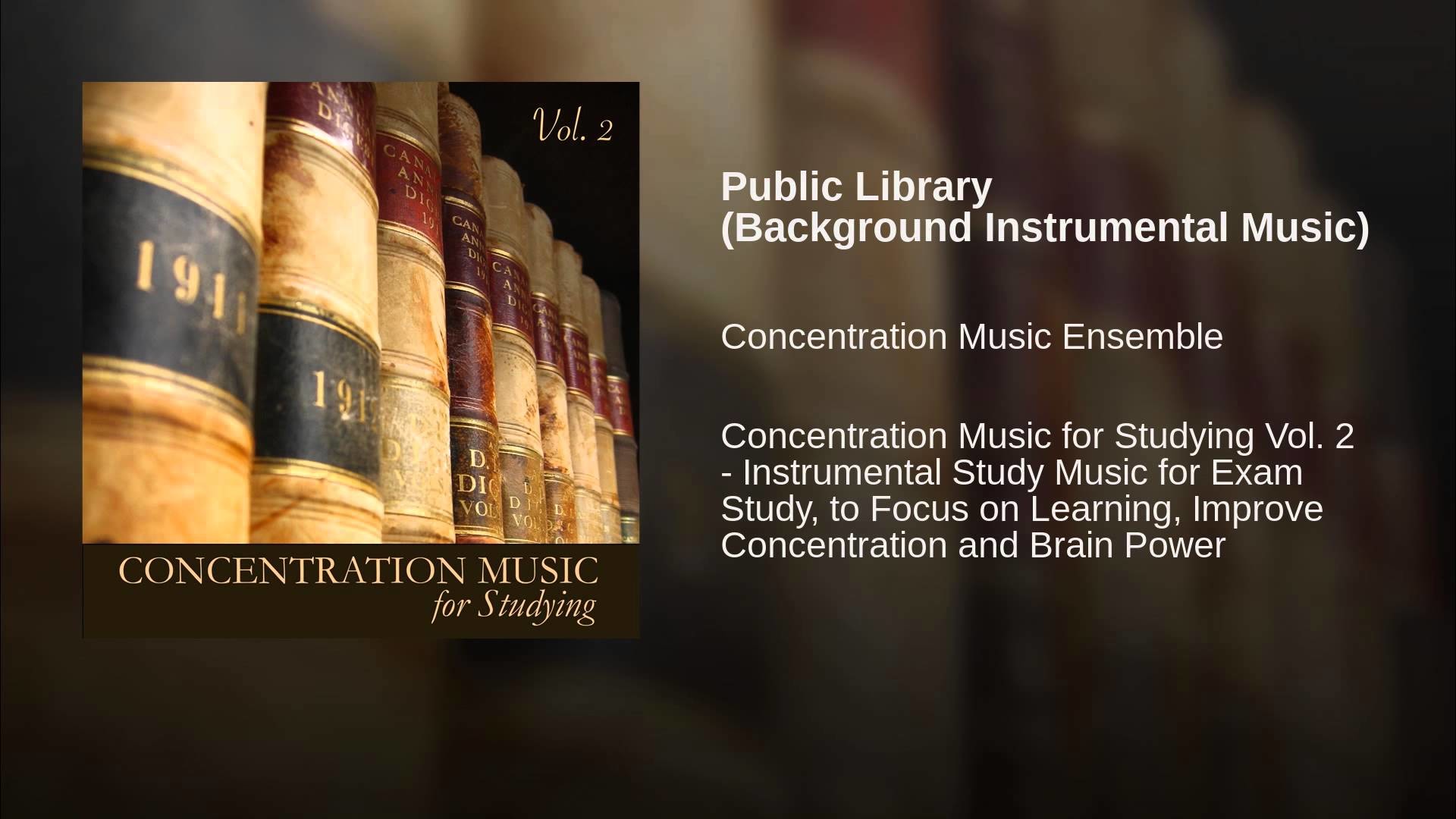 1920x1080 Public Library (Background Instrumental Music)