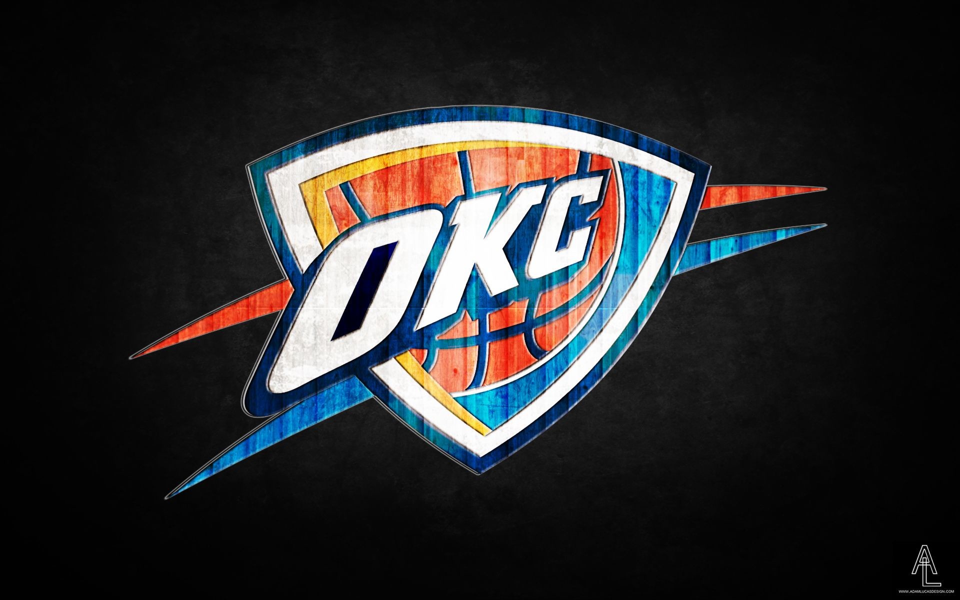 1920x1200 Oklahoma City Thunder Logo Wallpaper 5.
