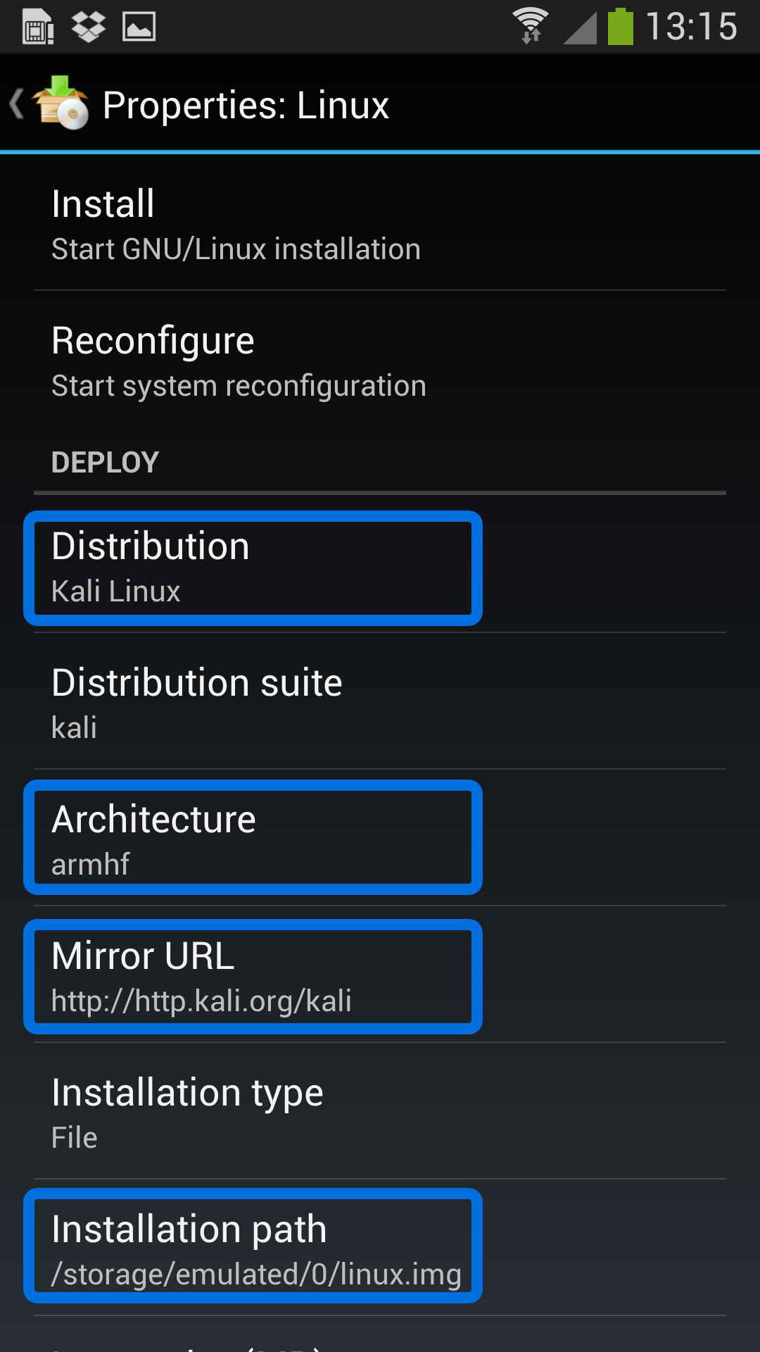 1080x1920 Kali Linux on any Android Phone or Tablet