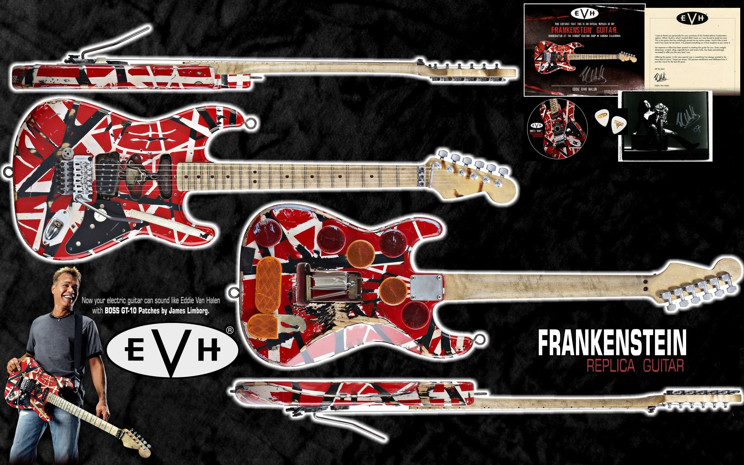 2560x1600 Eddie Van Halen Guitar Wallpaper (54+ pictures)