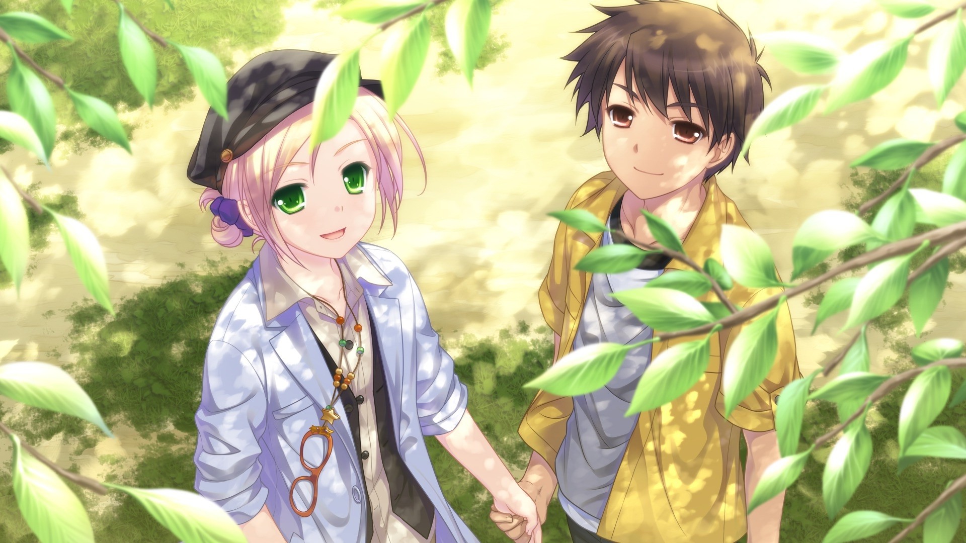 1920x1080 cute anime couples in love wallpapers | anime