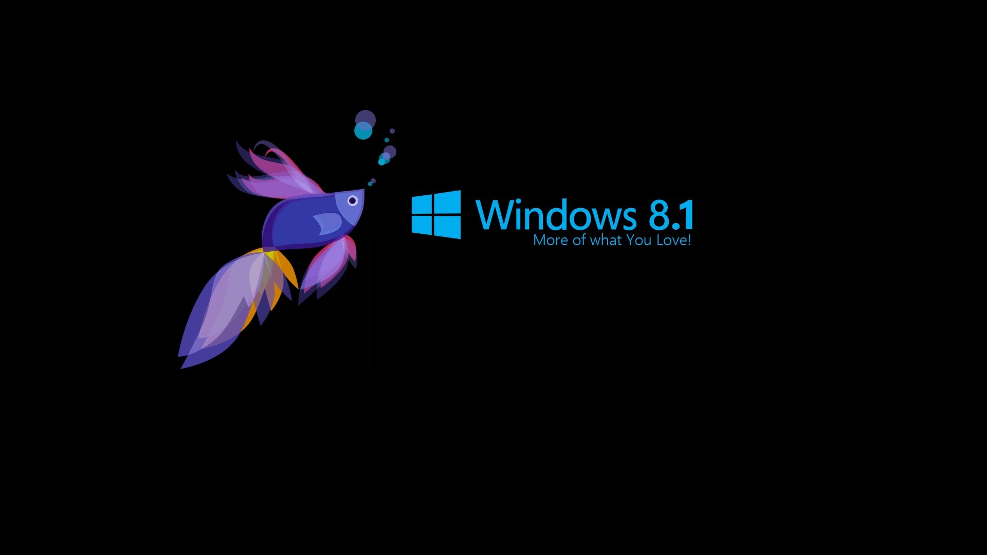 1920x1080 Windows 8.1 Fish Wallpaper - MixHD wallpapers