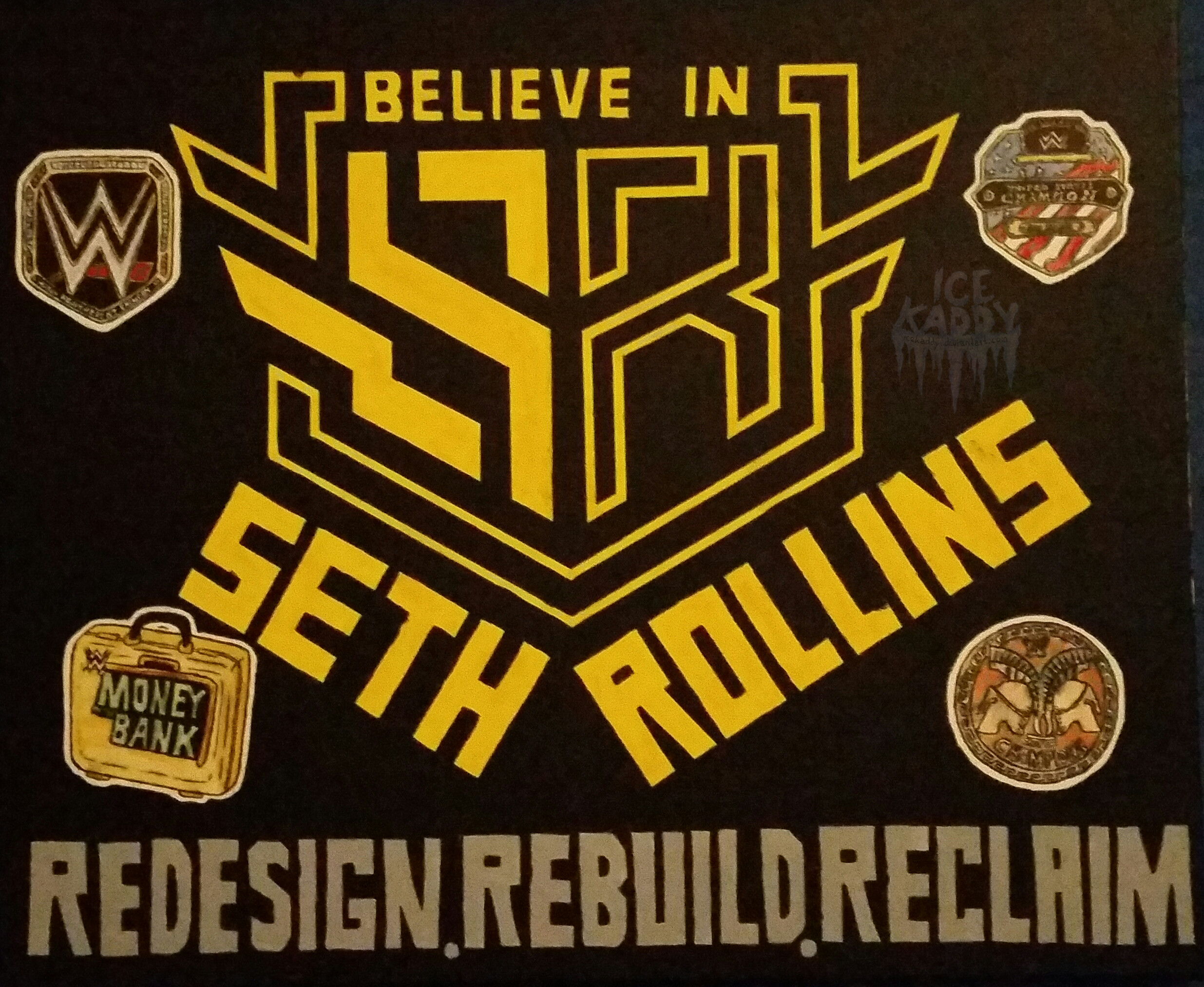 2471x2024 ... Believe in Seth Rollins by IceKaddy