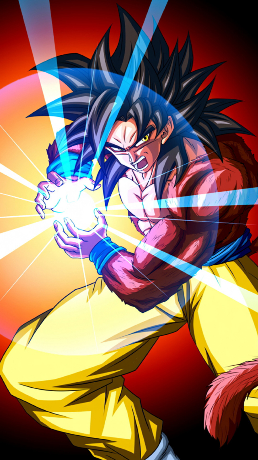 1080x1920 Super Saiyan 4 Son Goku