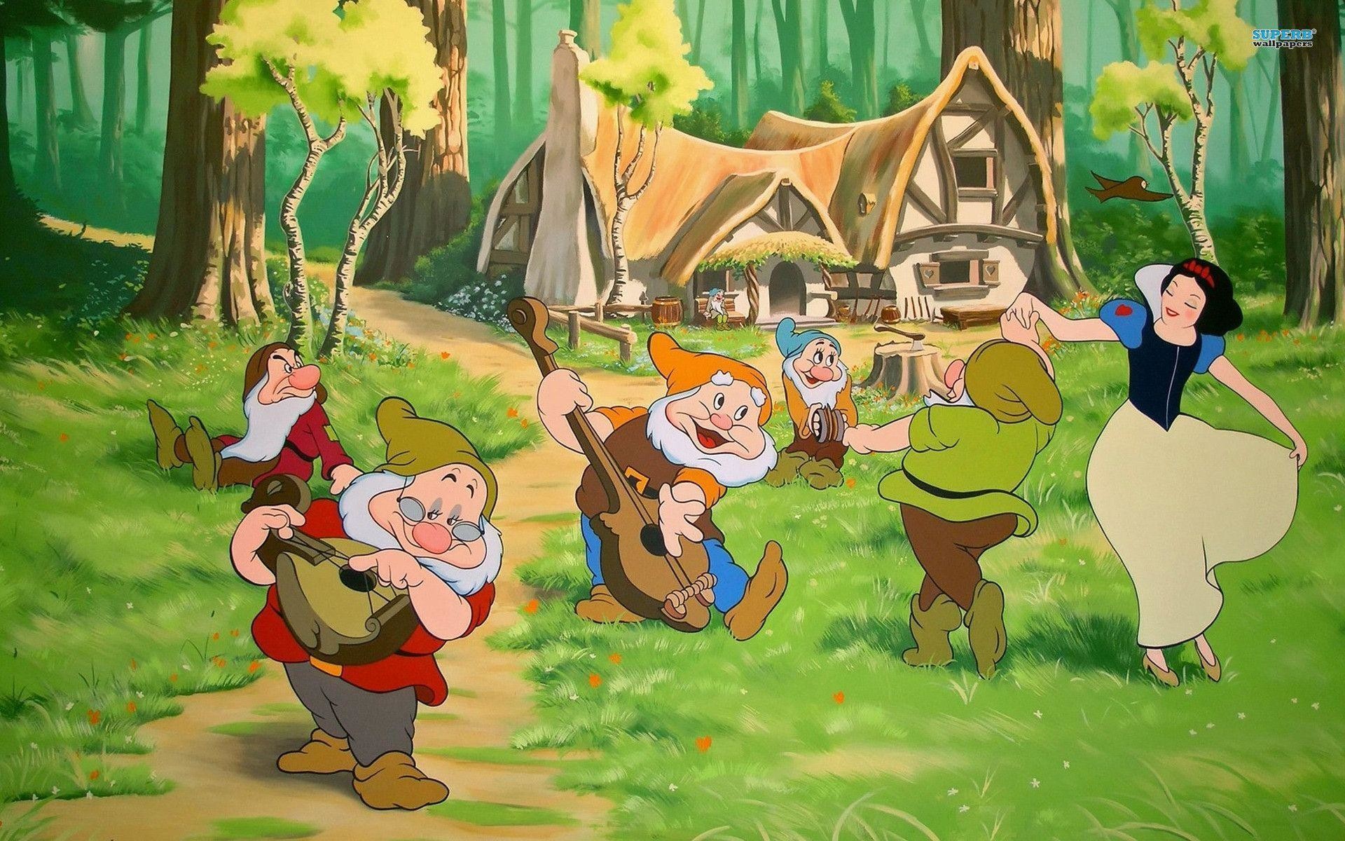 1920x1200 Snow White and the Seven Dwarfs wallpaper - Cartoon wallpapers - #