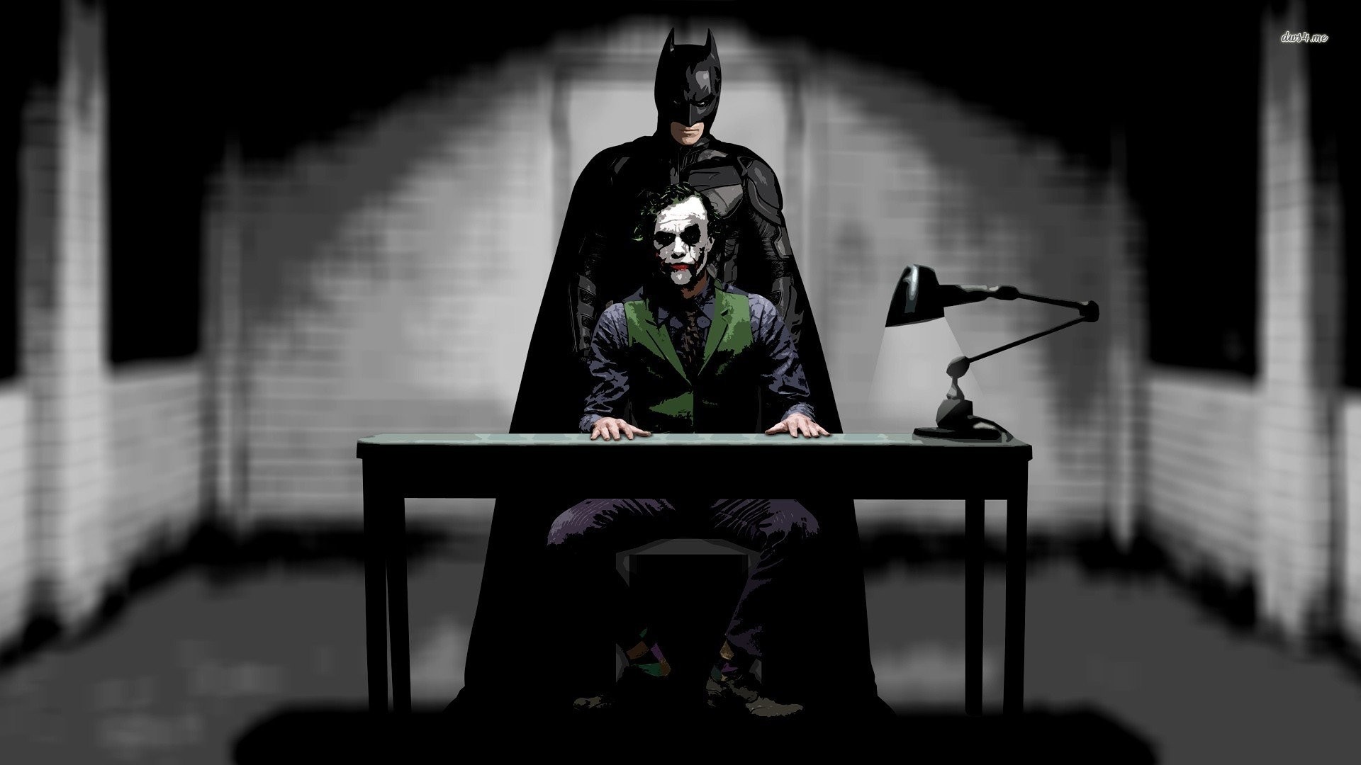 1920x1080 Joker And Batman - The Dark Knight Rises