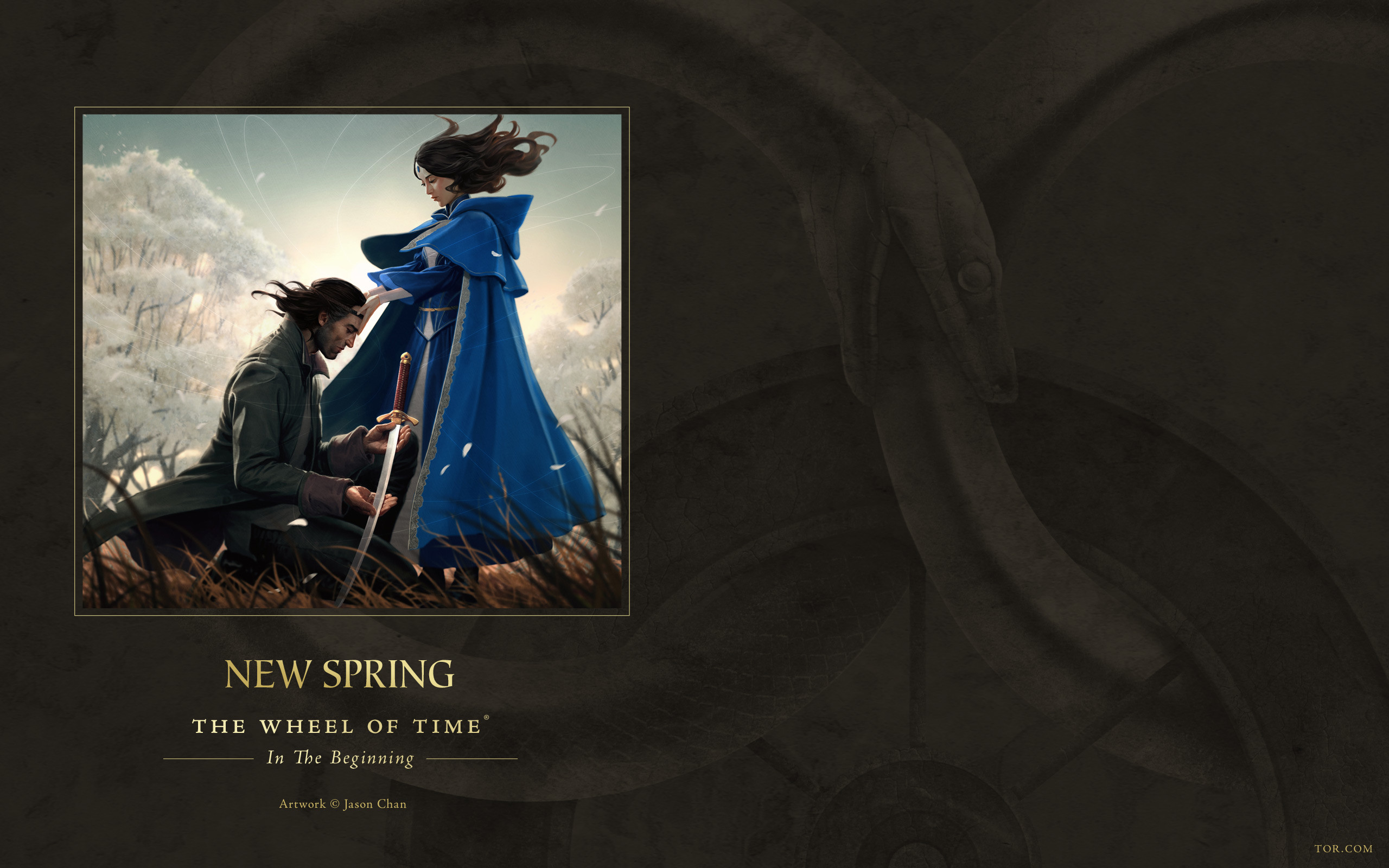 2560x1600 ... New Spring ebook cover art wallpaper by ArcangHell