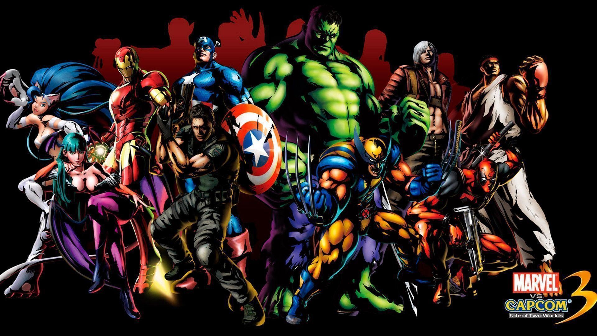 1920x1080 Images For > Marvel Heroes And Villains Wallpaper