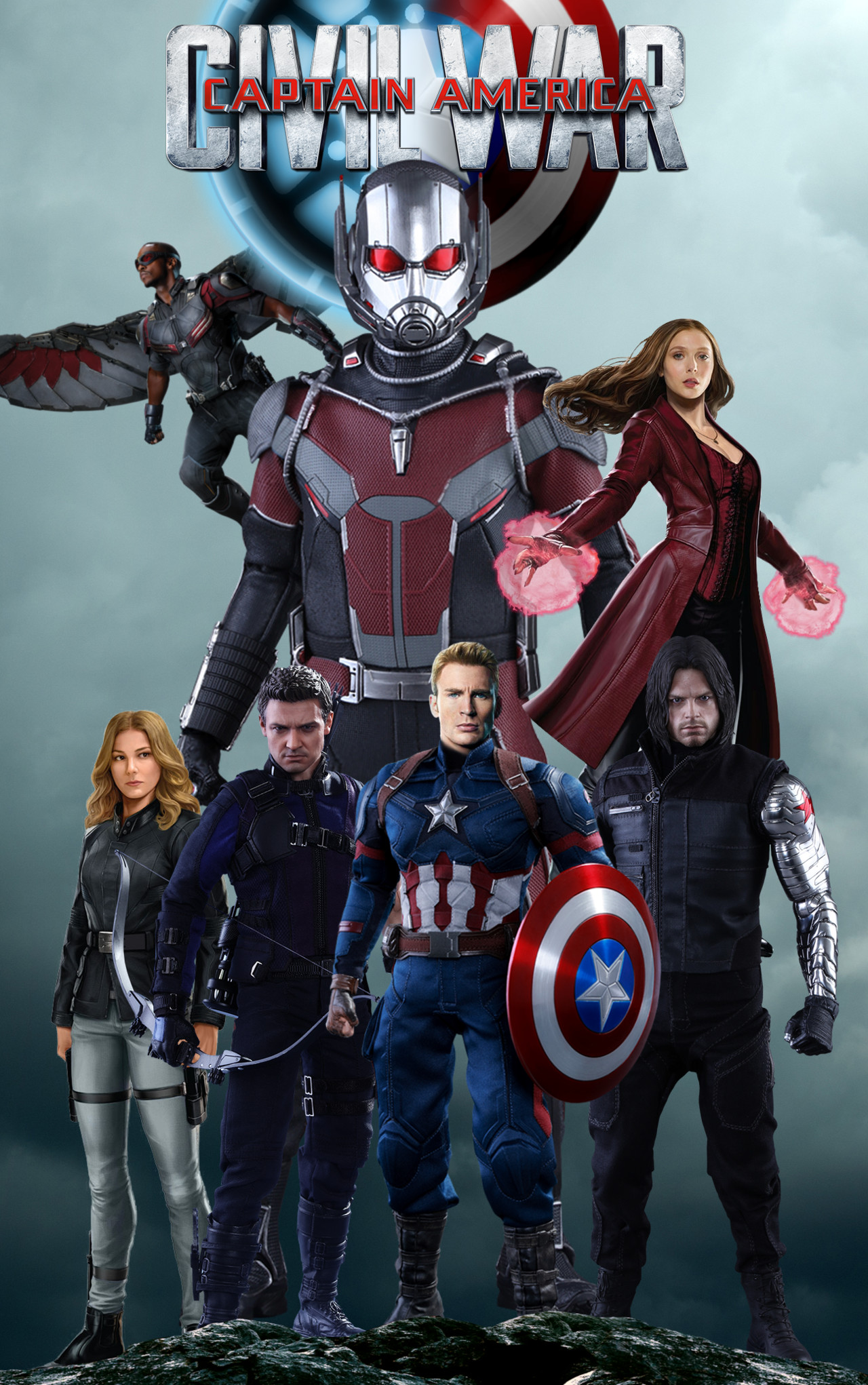 1280x2042 Team Captain America by ArkhamNatic Team Captain America by ArkhamNatic