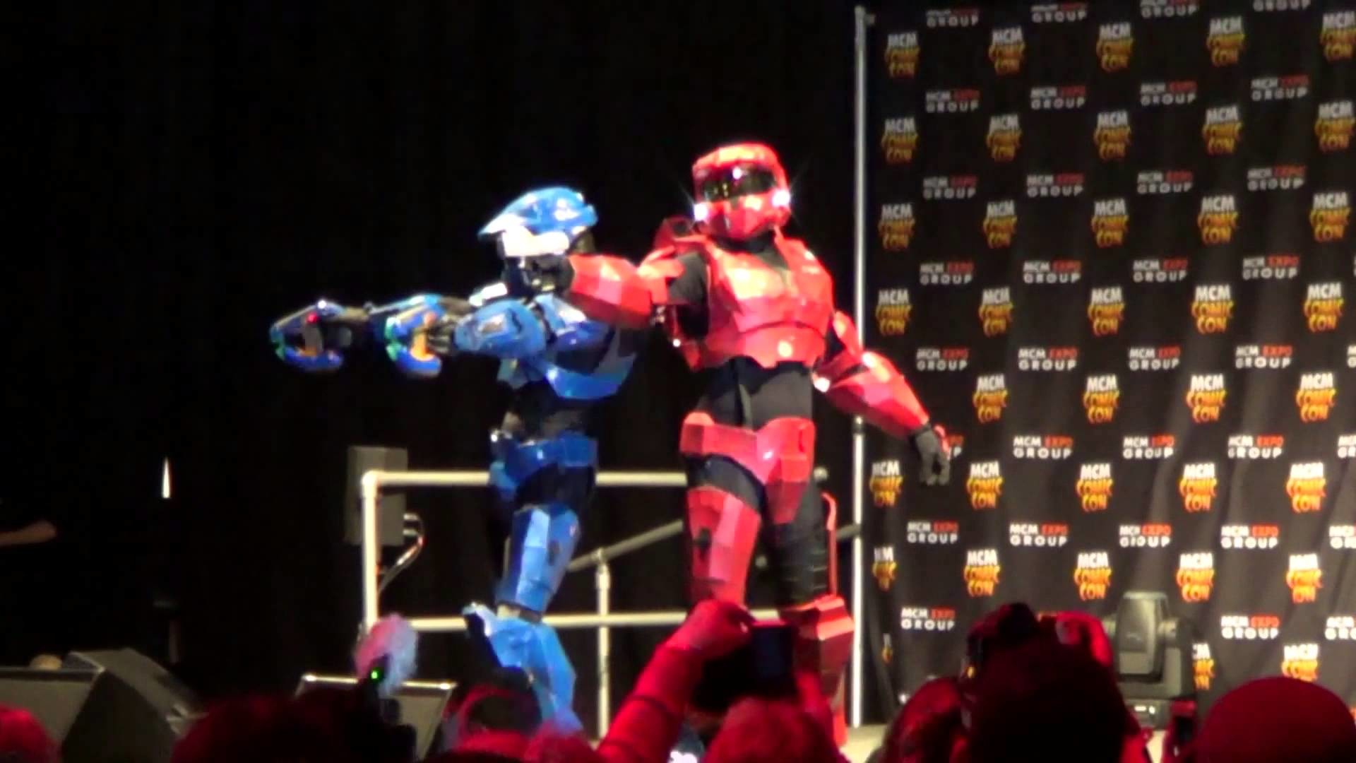 1920x1080 Red Vs. Blue (Halo 3) - Saturday Cosplay Masquerade - MCM London Comic Con  May 2013 - YouTube
