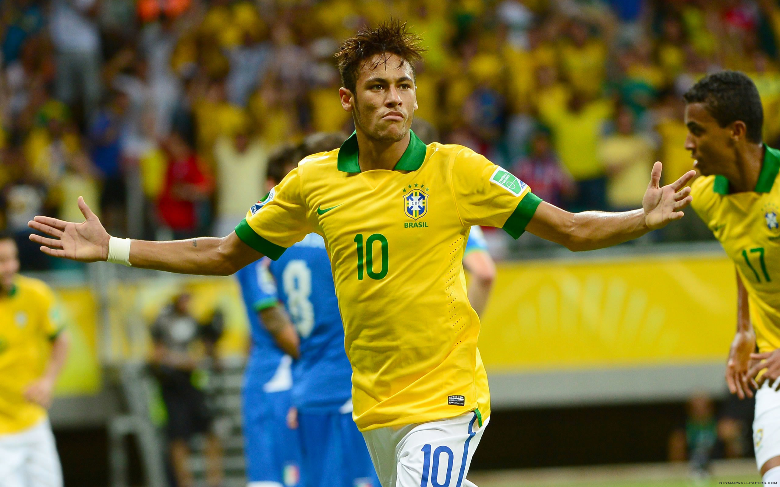 2560x1600 Daniel Alves Neymar will show how special he is in this World Cup 2560Ã1600