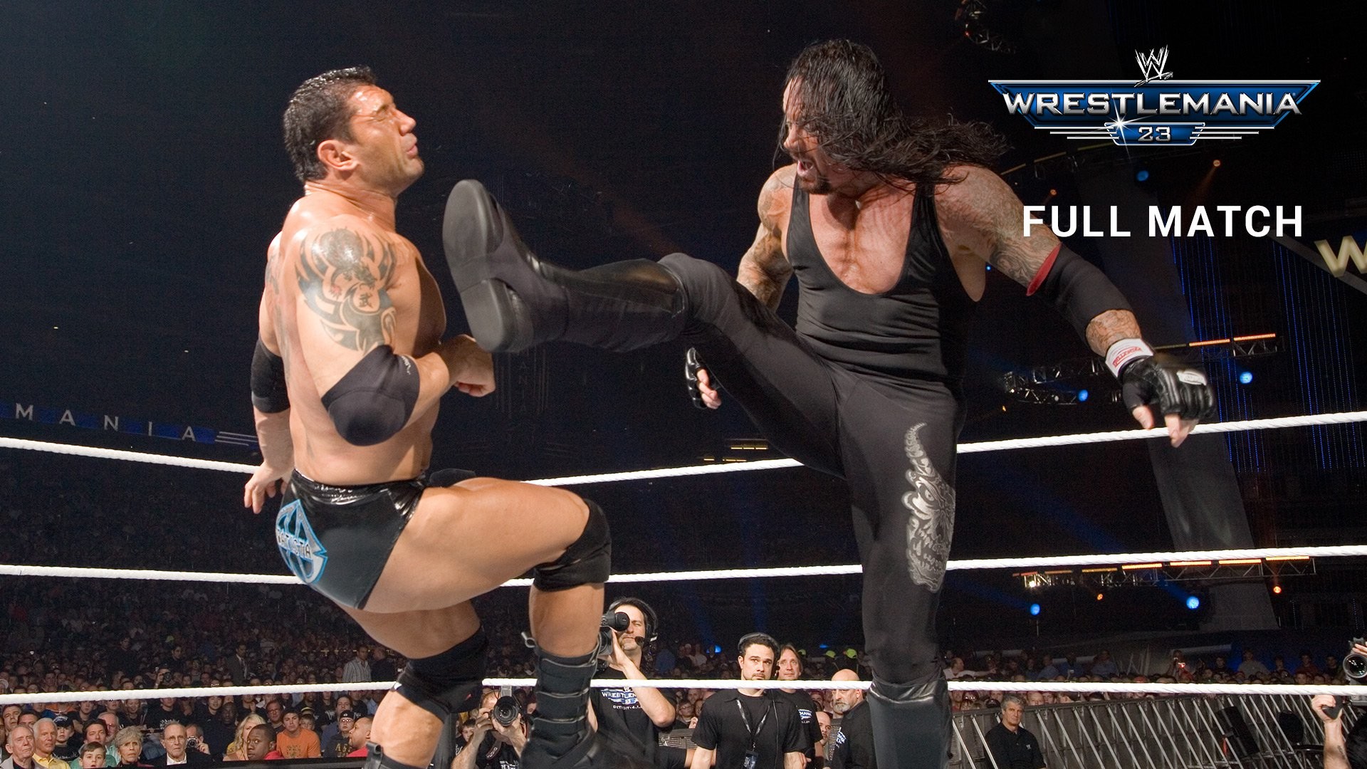 1920x1080 Batista vs. The Undertaker - World Heavyweight Title Match: WrestleMania 23  (Full Match - WWE Network Exclusive) | WWE