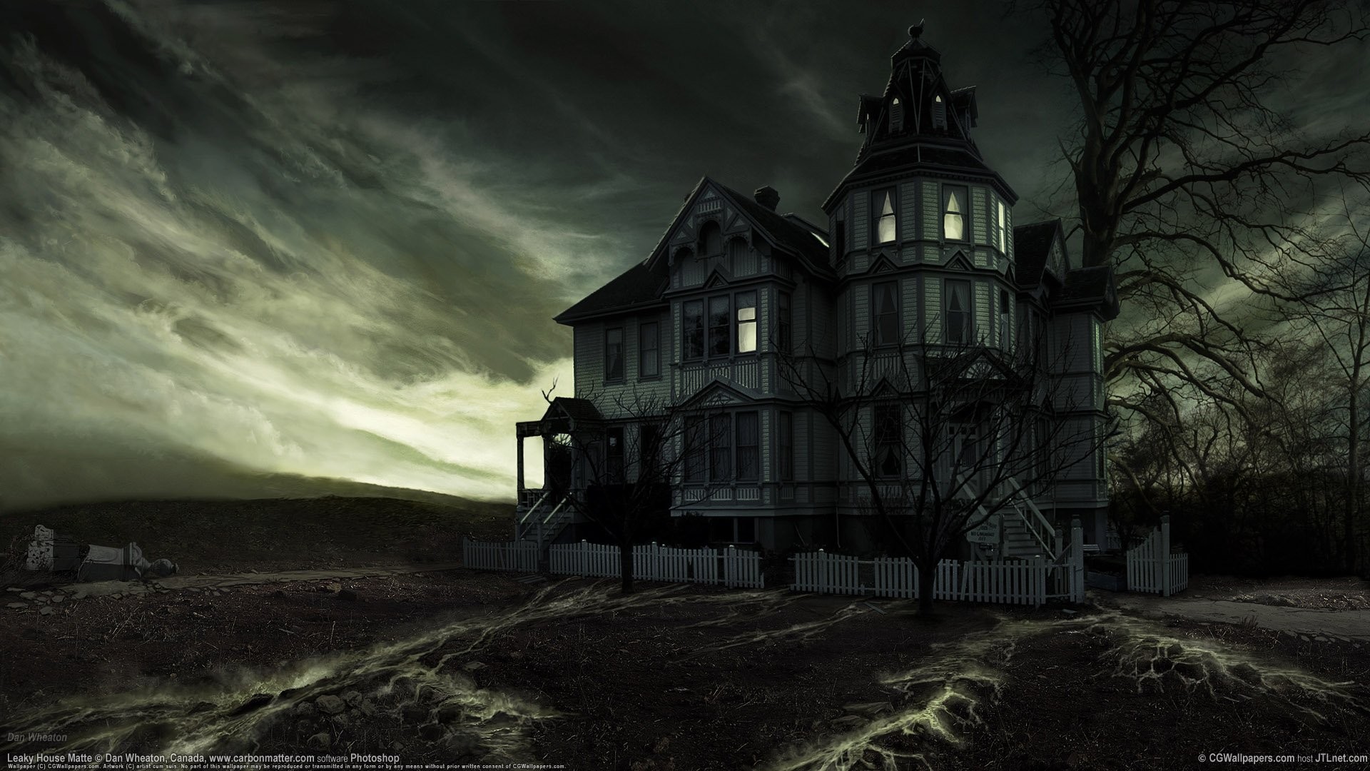 1920x1080 Halloween Haunted House 409053