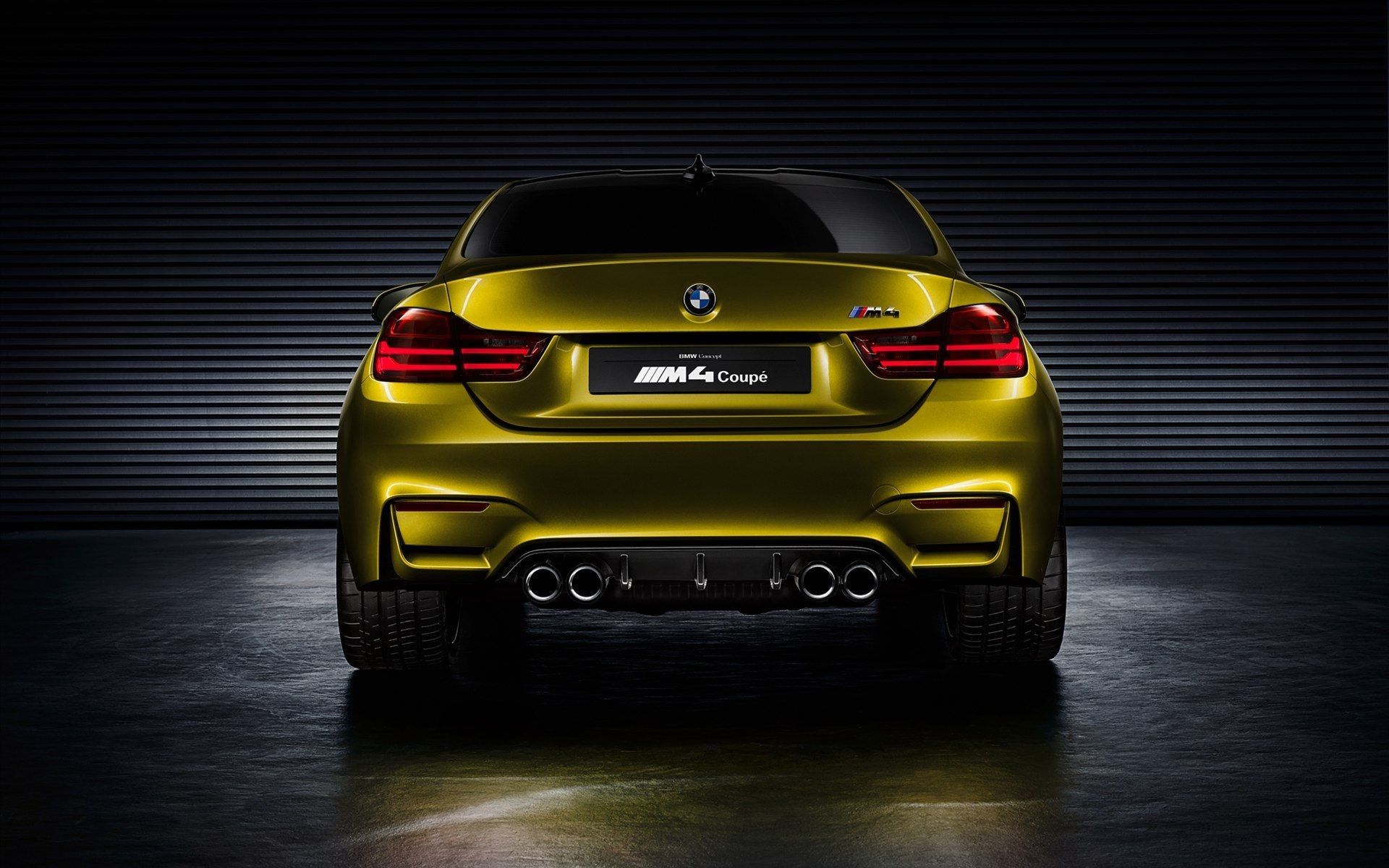 1920x1200 BMW M4 Coupe Concept 2013 Widescreen Exotic Car Image #10 of 26 .
