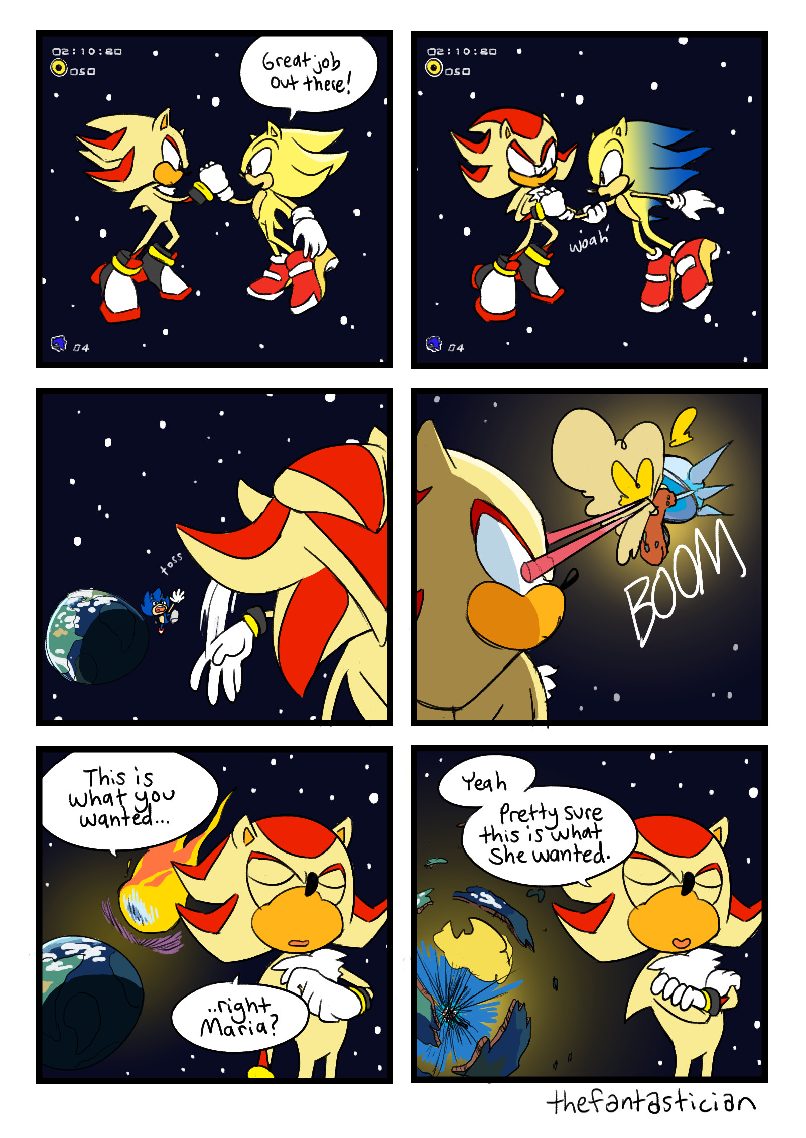 1606x2268 I made a Sonic Adventure 2 #comic ...