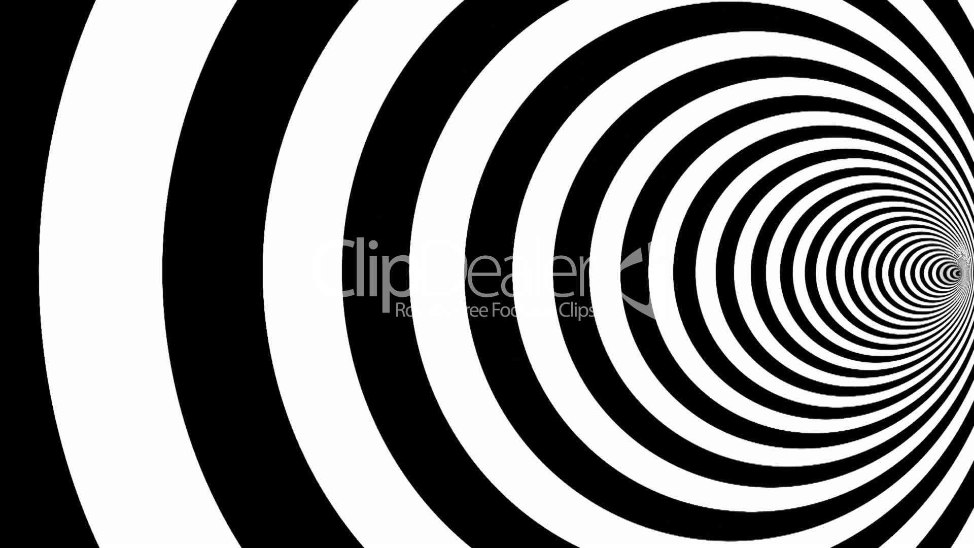 1920x1080 Optical illusion target tunnel retro spiral hypnosis .
