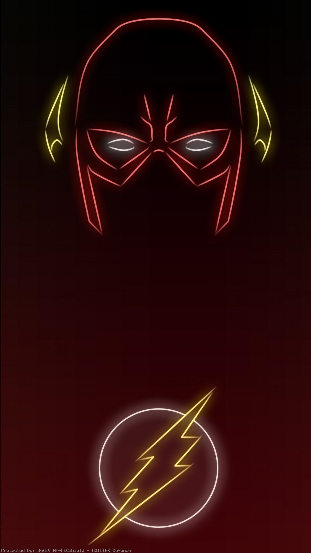 1080x1920 Neon-Light-The-Flash-1080-x-1920-available-