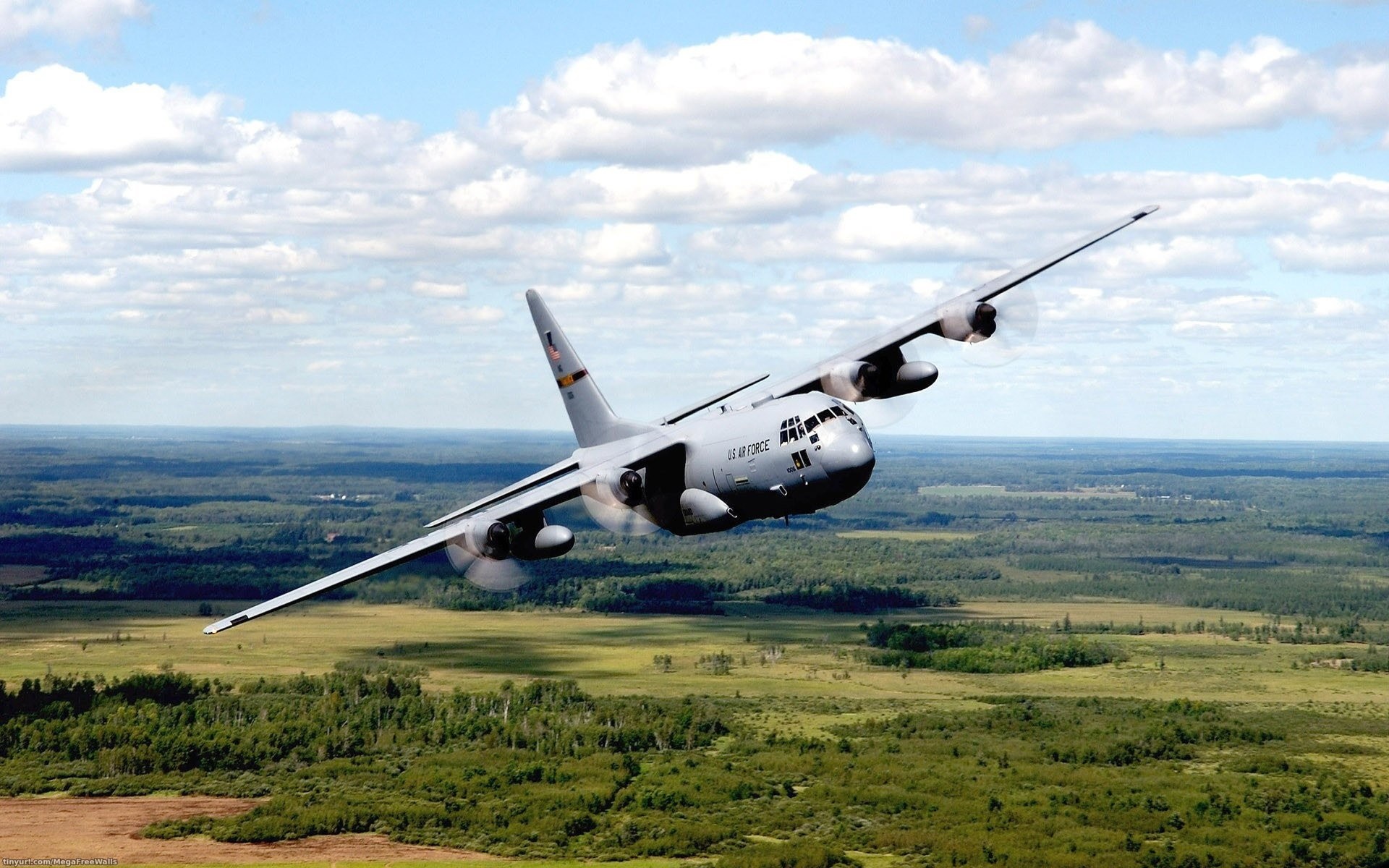 1920x1200 Military - Lockheed C-130 Hercules Wallpaper