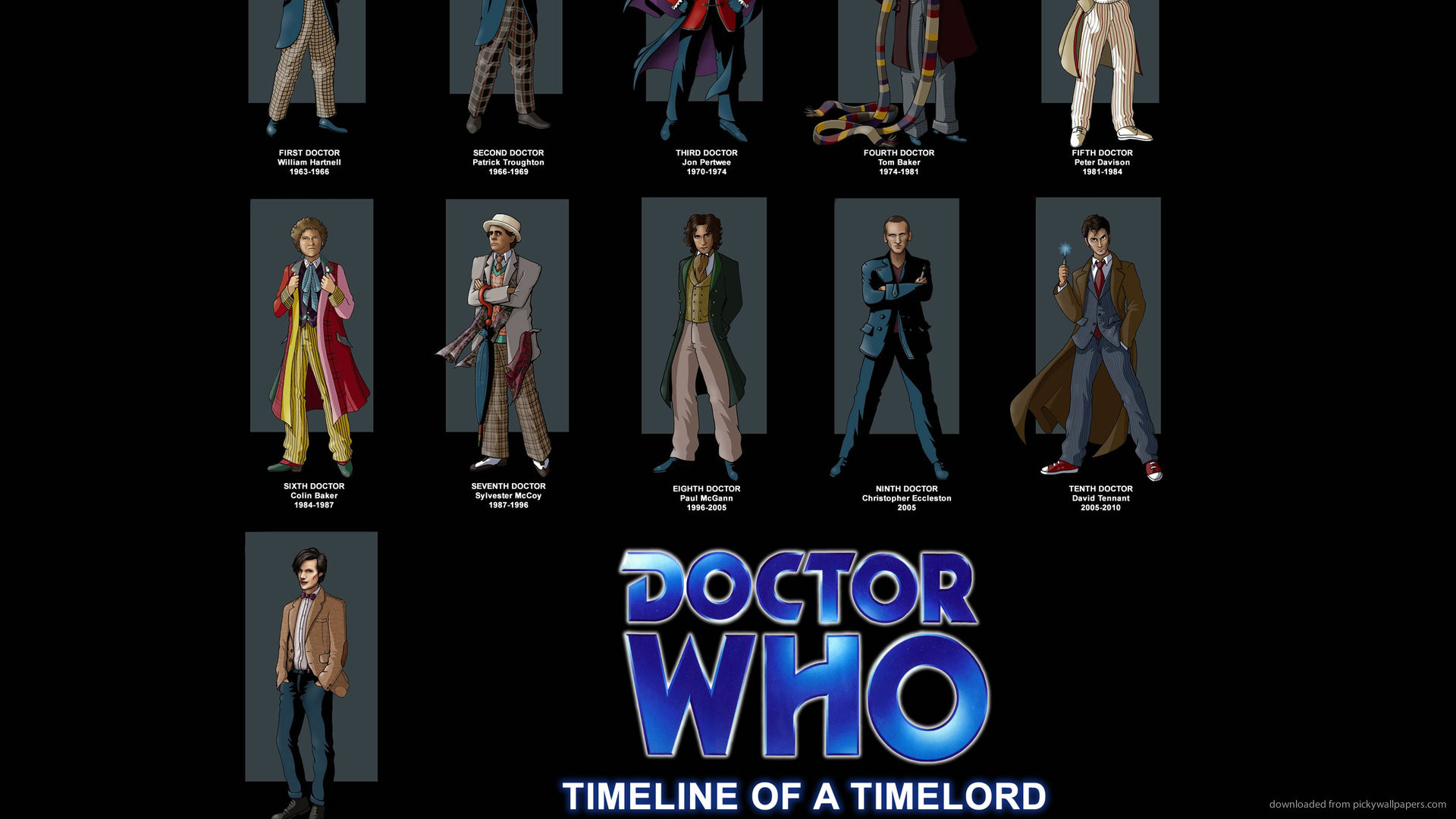 1920x1080 Doctor Who Timeline Of A Timelord for 