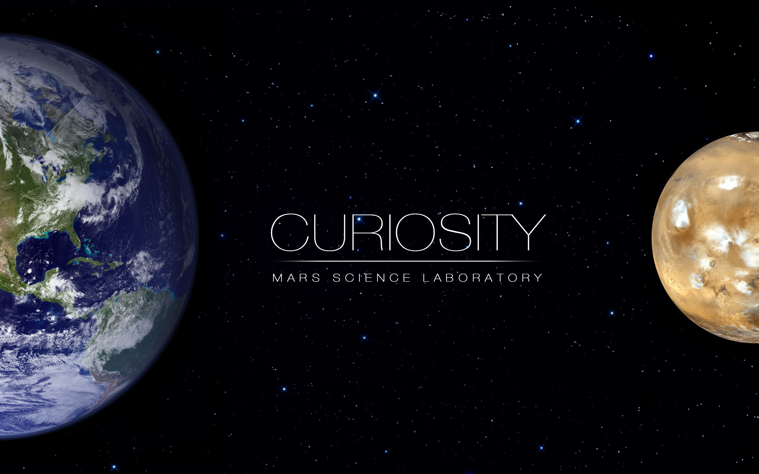 2560x1600 Curiosity Mars Science Laboratory / space wallpaper