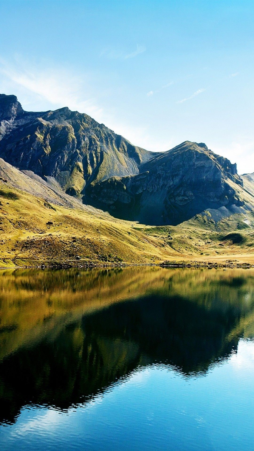 1080x1920 Lake in Swiss alps wallpaper iPhone 6 Plus - Wallpaper - Wallpaper .