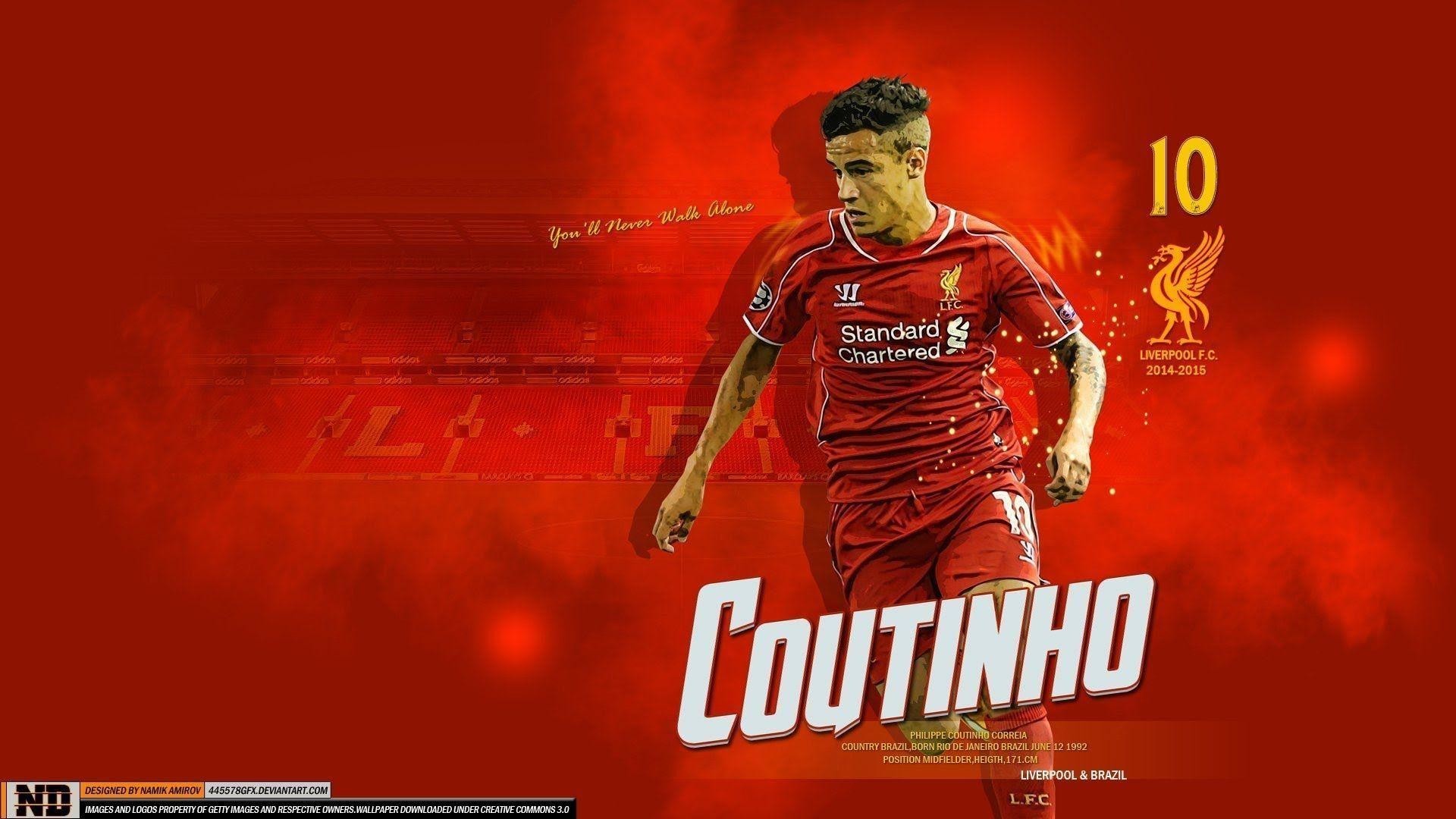 1920x1080  Philippe Coutinho | The Magician | Liverpool FC | - YouTube