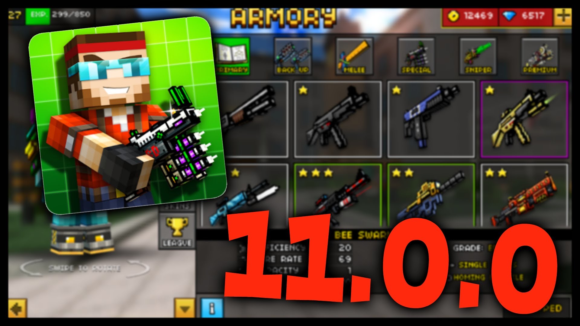 1920x1080 Pixel Gun 3D - New 11.0.0 Update Review [NEW GAMEMODE & GOLD GUNS] - YouTube