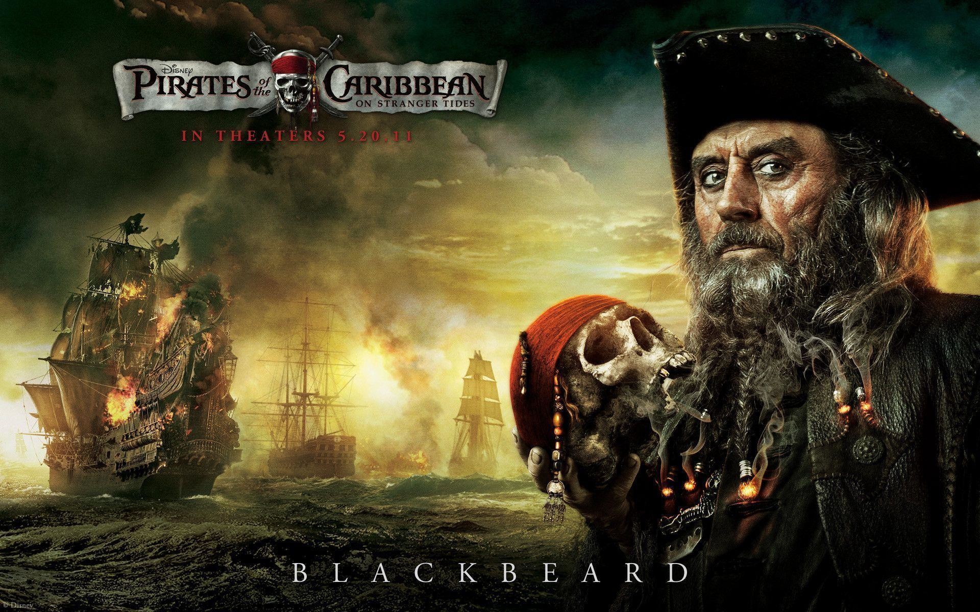 1920x1200 blackbeards ship in pirates of the caribbean 4 hdtv wallpapers and .