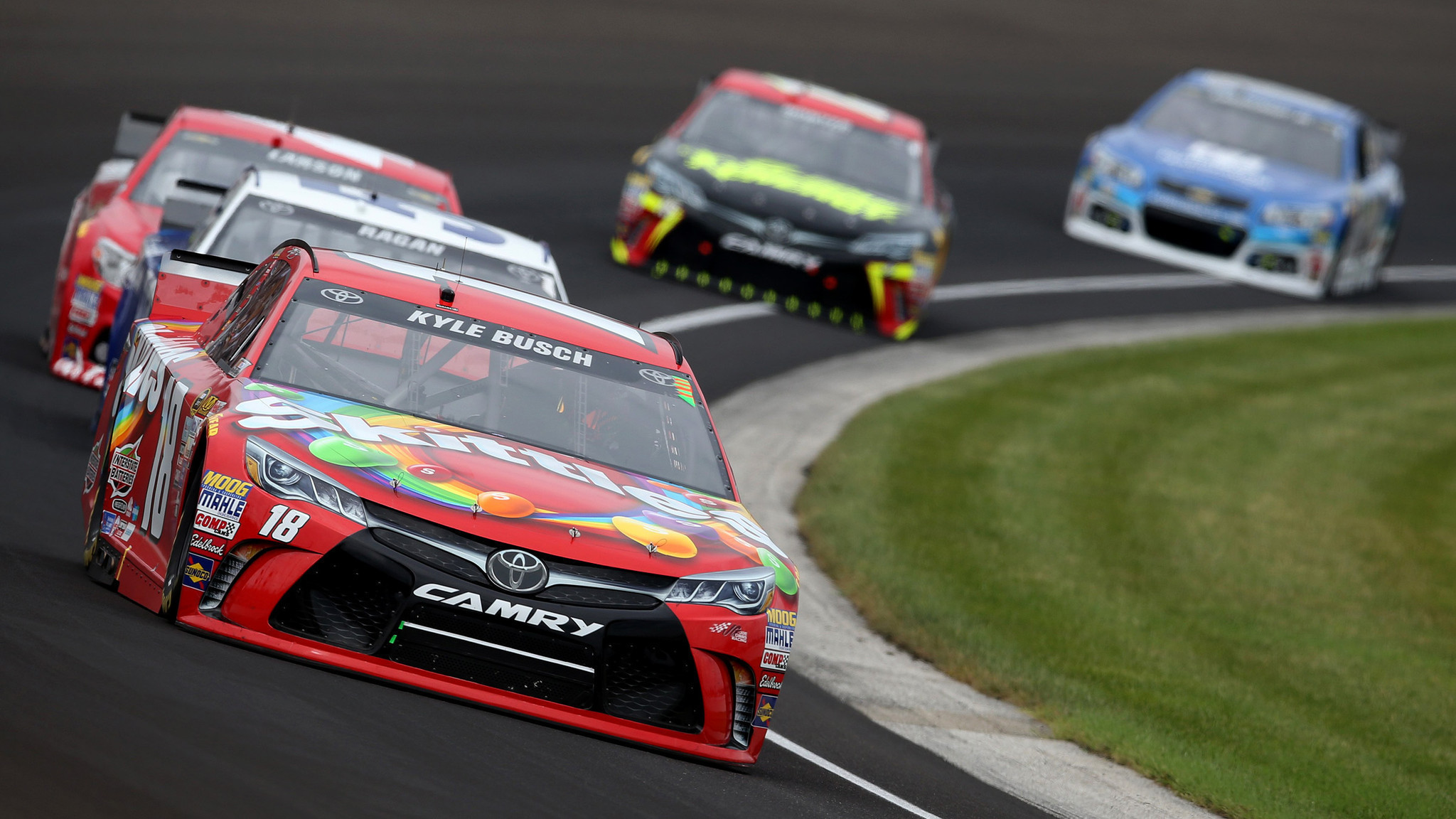 2048x1152 Kyle Busch wins the Brickyard 400 to complete weekend sweep at Indy - LA  Times
