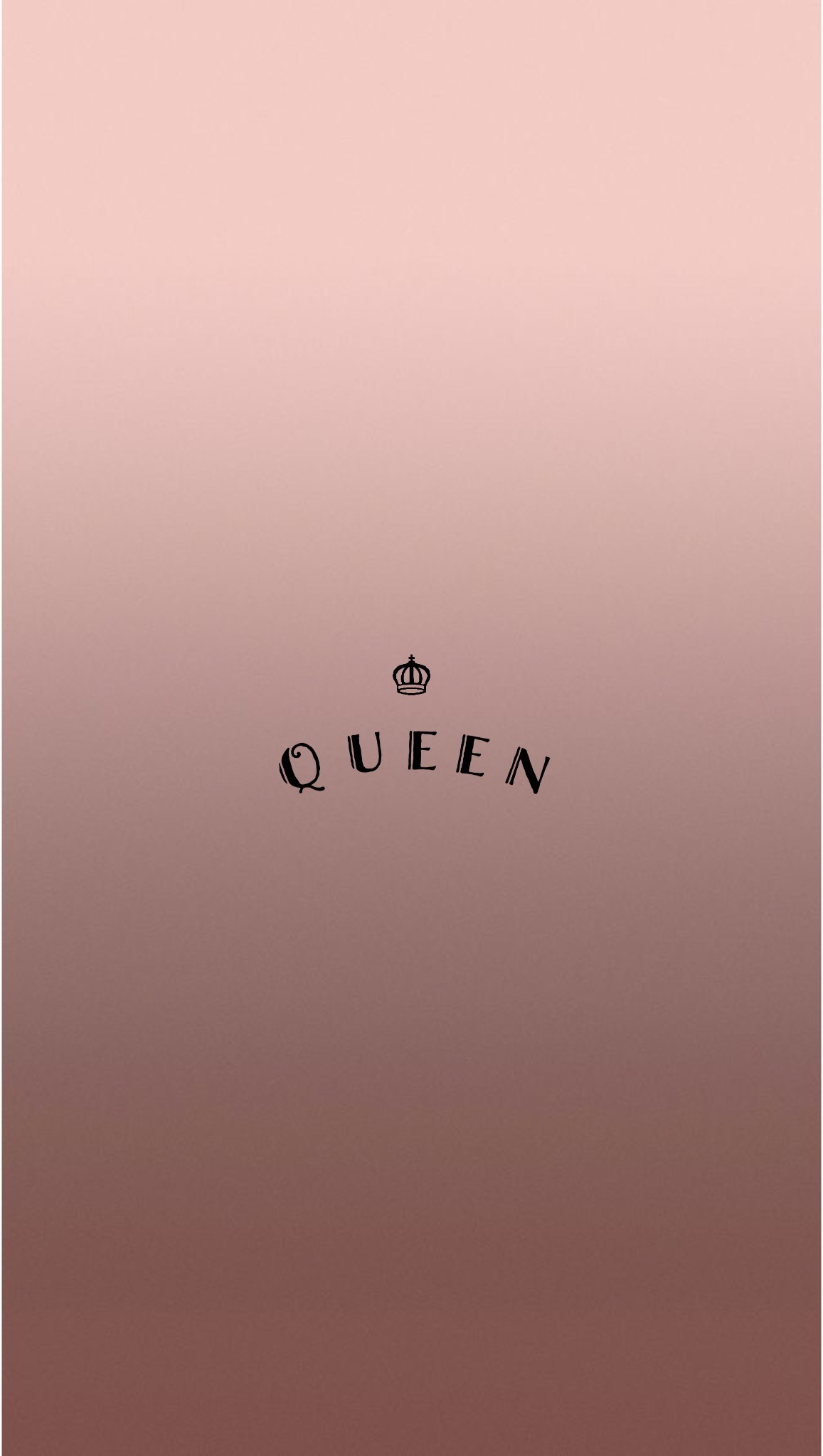 1157x2048 Rose Gold Queen iPhone Wallpaper by @EvaLand