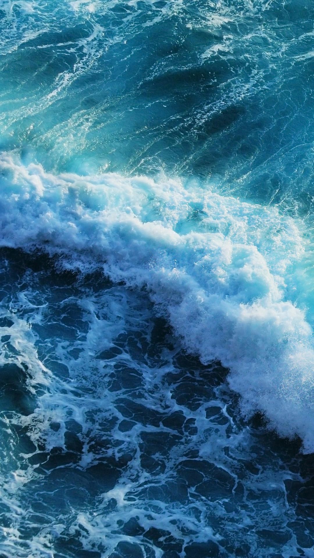 1080x1920 Beautiful-blue-waves-iphone-plus-wallpaper-wp6402980