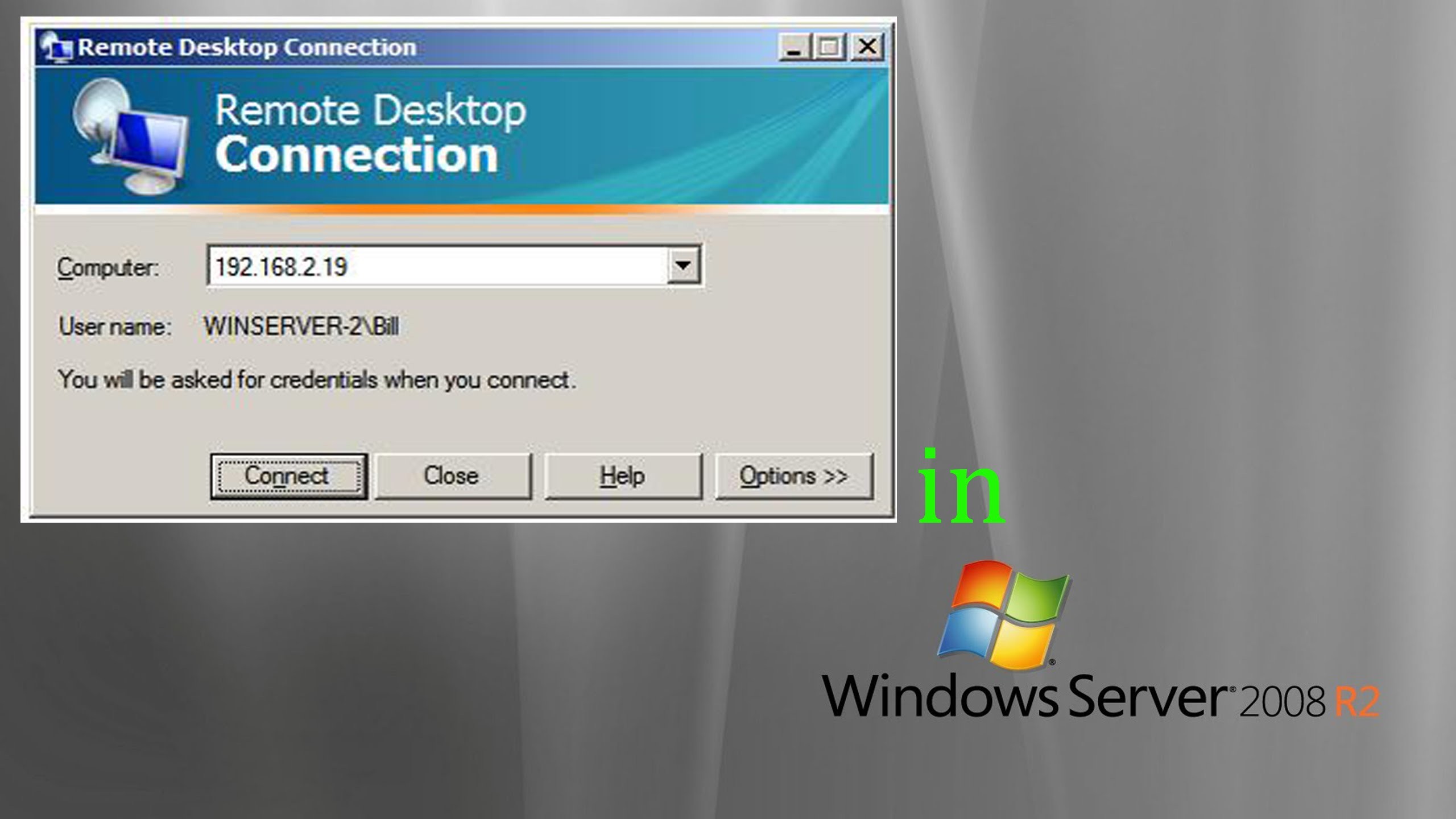 2560x1440 Server 2008 R2 - How to configure Remote Desktop using group policy in Windows  Server 2008 R2
