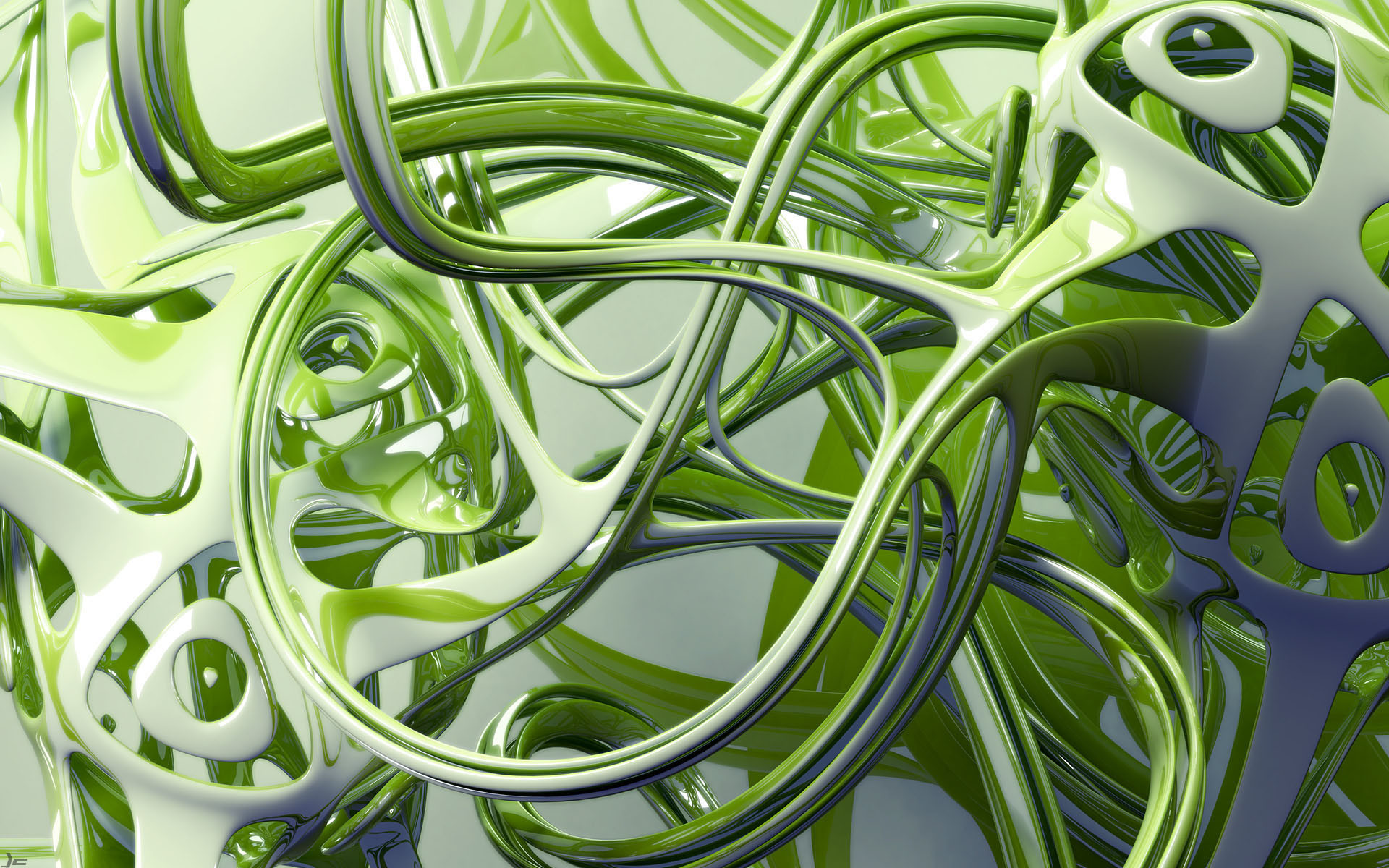 1920x1200 Antrum Green Windows 7 Abstract Wallpapers
