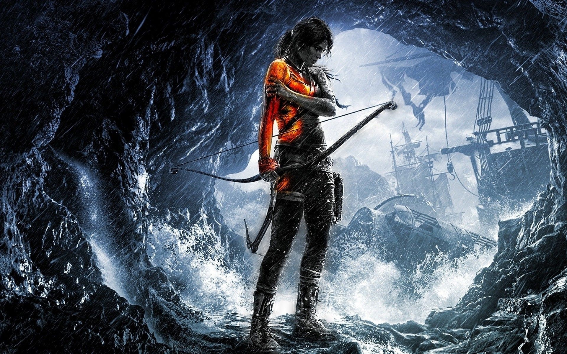 1920x1200 Lara Croft Rise Of The Tomb Raider wallpapers uloussavers