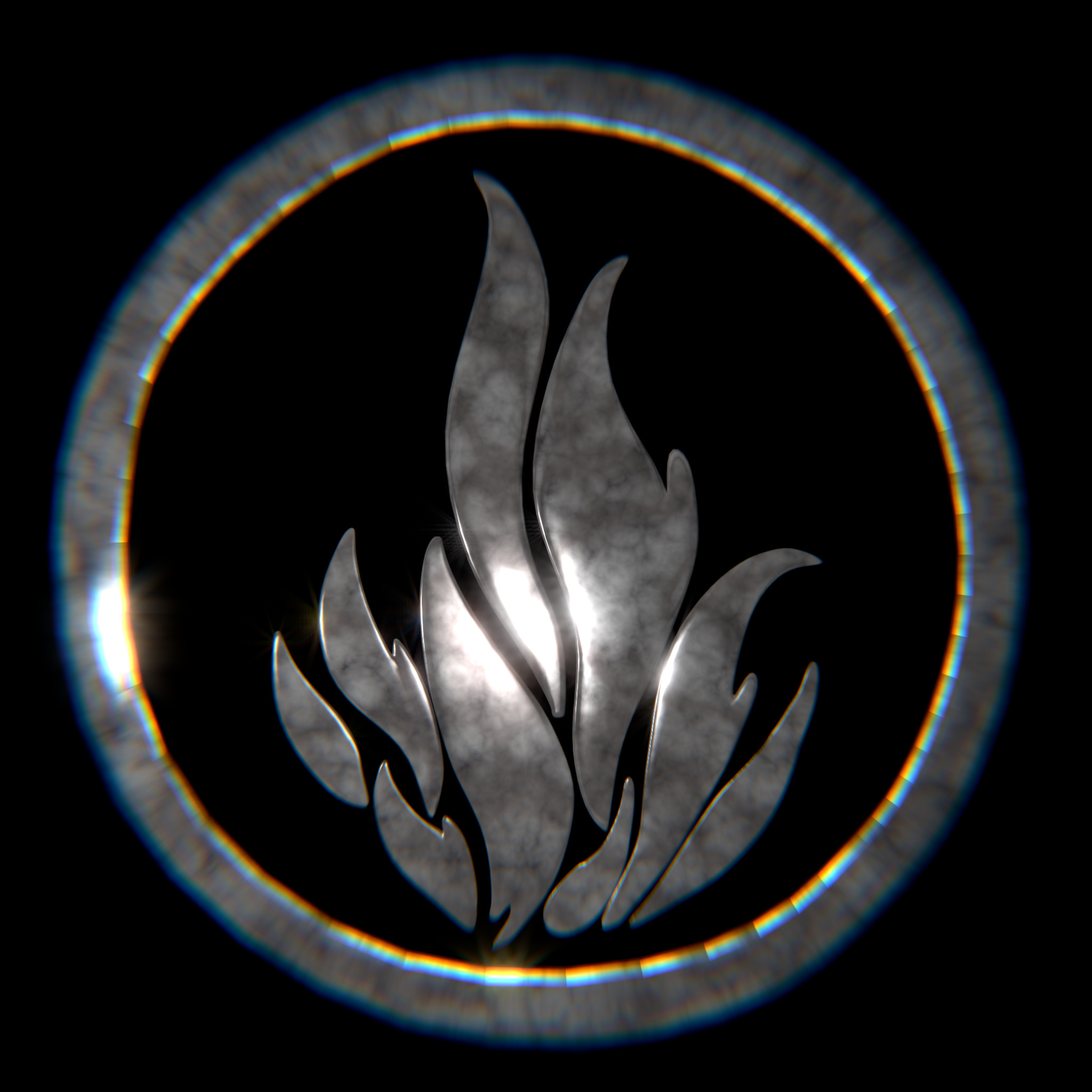 2048x2048 [Internal] Dauntless Logo (Divergent) by SeekayCodee