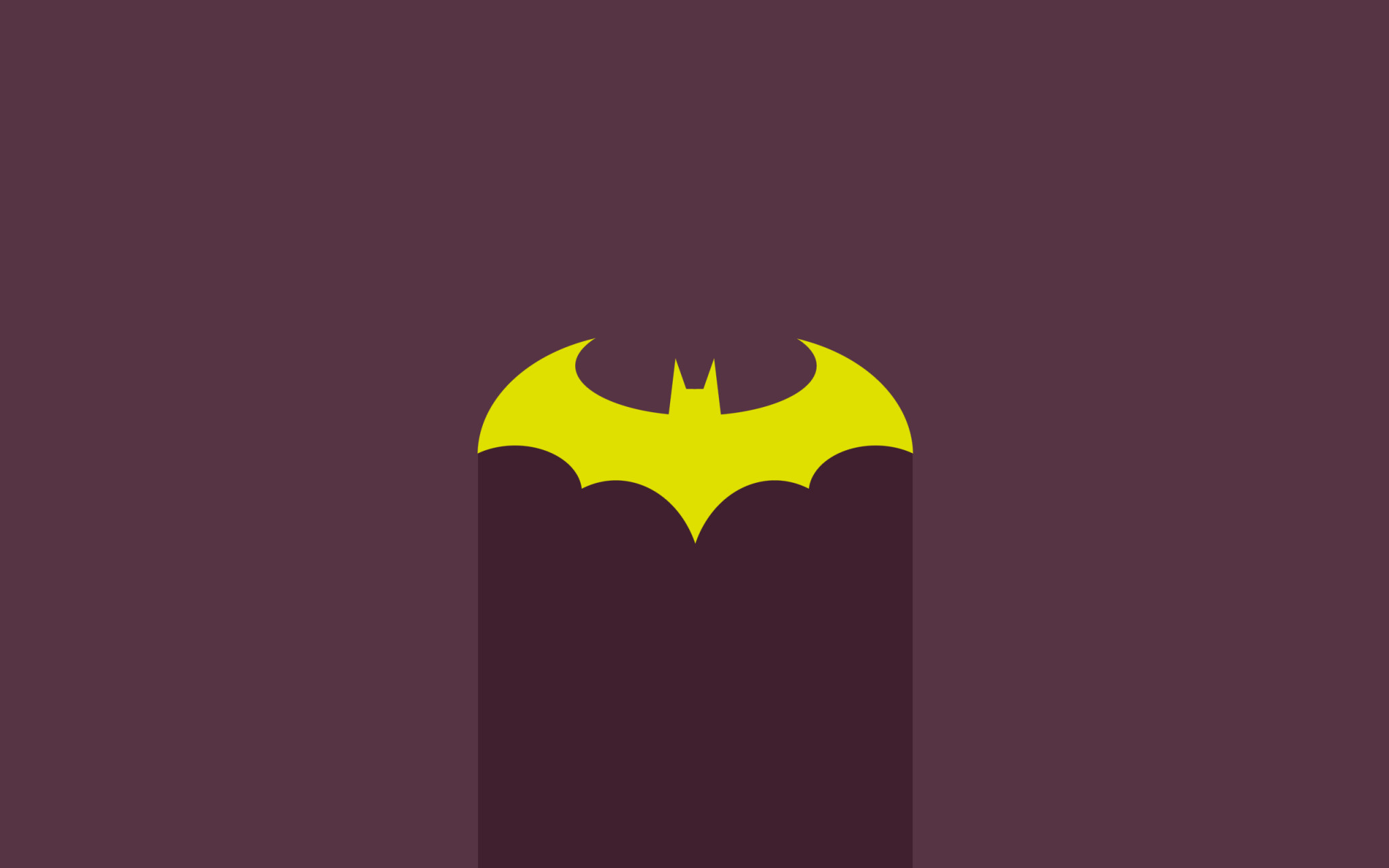 2048x1280 ... batman logo minimalistic wallpaper 5 ...