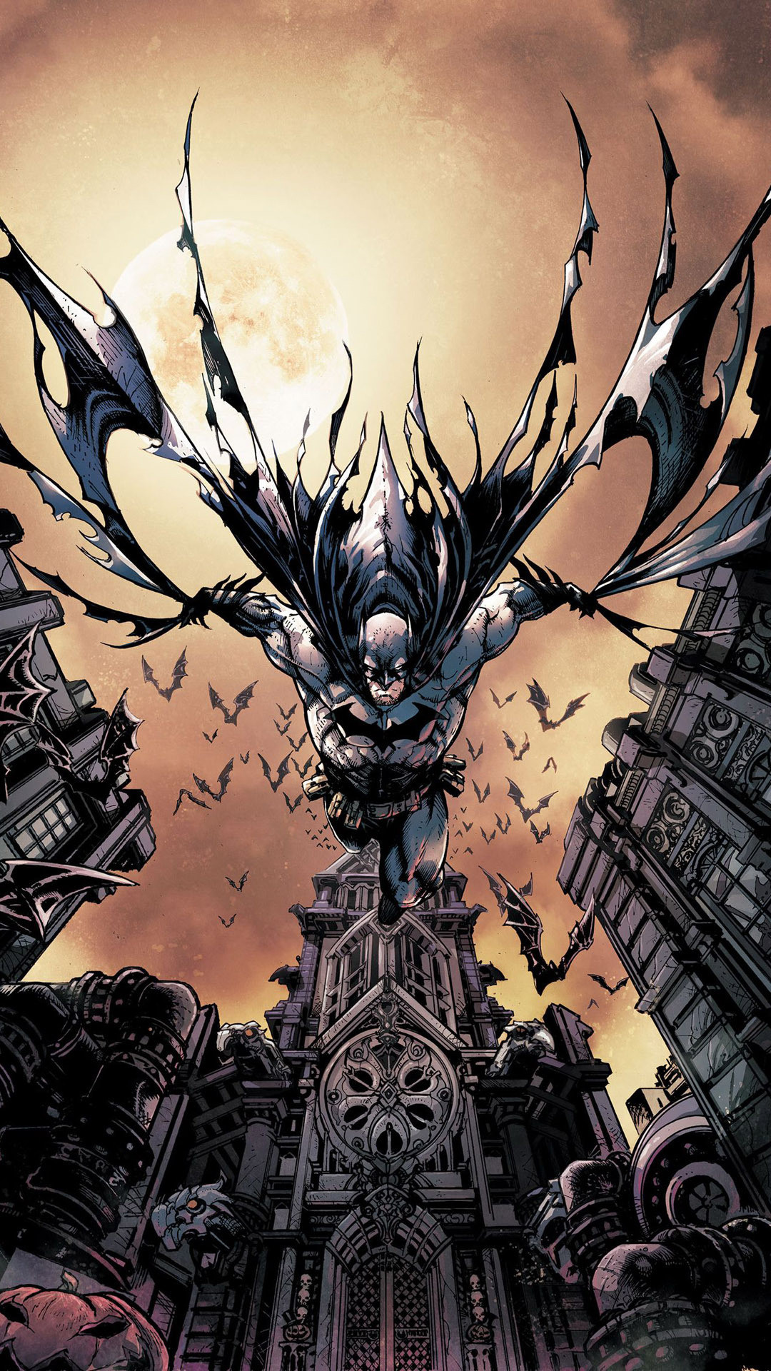 1080x1920 Batman Comic mobile wallpaper