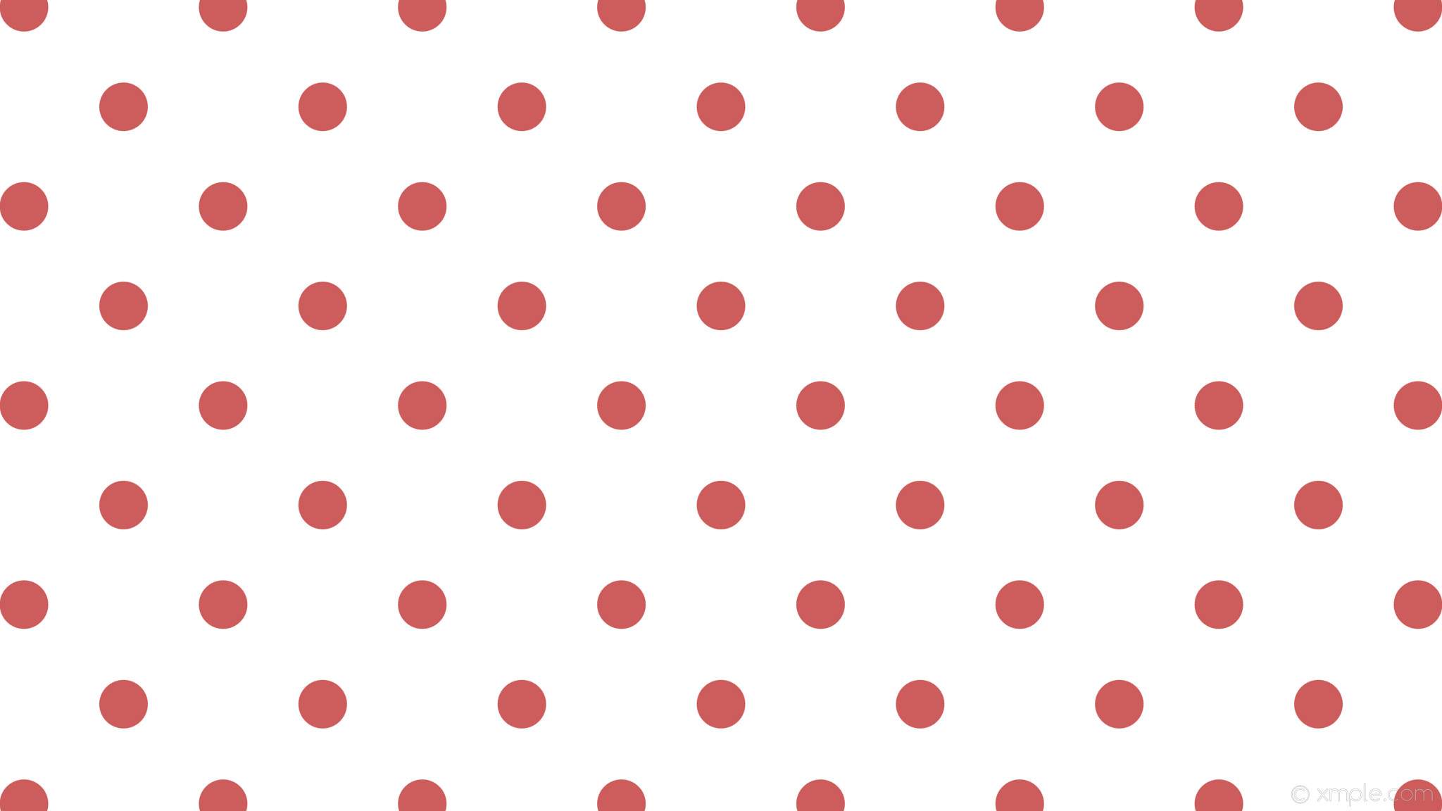 2048x1152 wallpaper white polka dots red spots indian red #ffffff #cd5c5c 315Â° 69px  200px