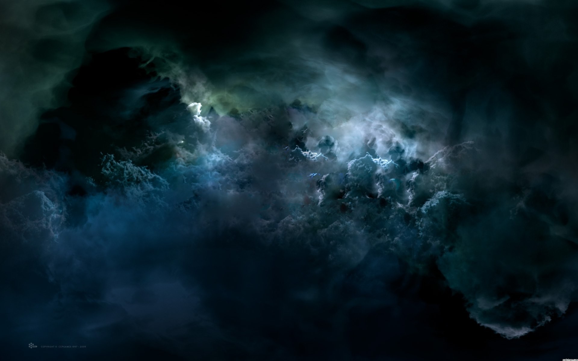 1920x1200 Storm Clouds At Night