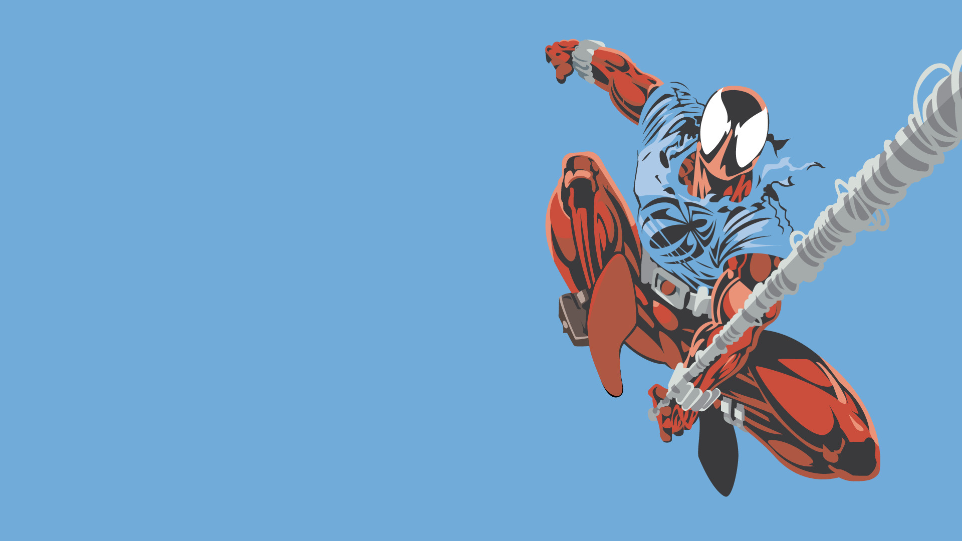 1920x1080 Got some love from my other Spider-Man wallpapers, and was requested to do  Scarlet Spider.
